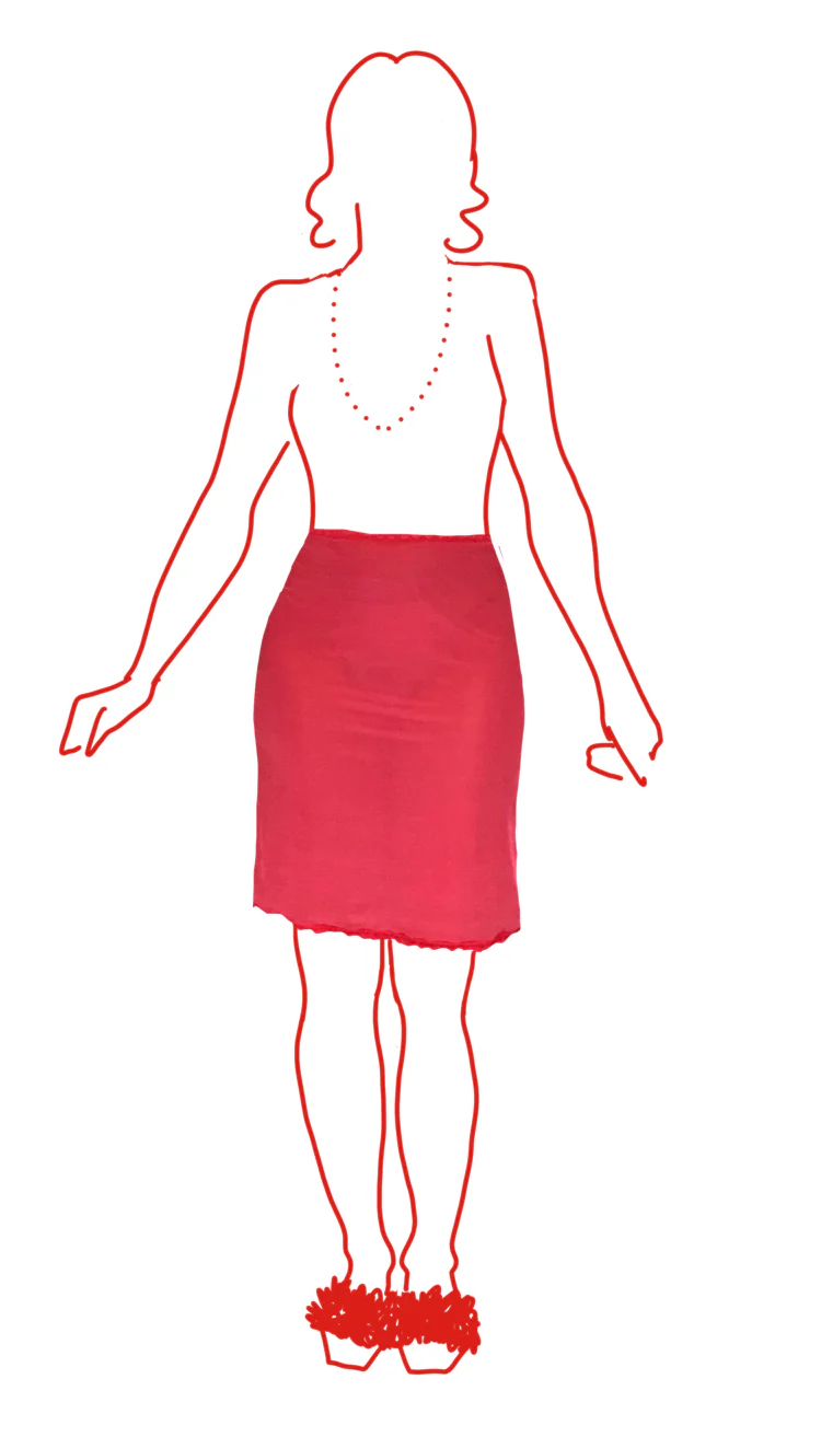 Alice & Co Patterns Iris Waist Slip (free) - Printed copy shop SIZES 6 - 16 (+£5.00)