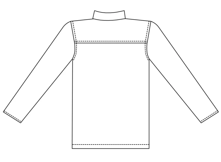Alice & Co Patterns Unisex Deauville Shirt - Image 8