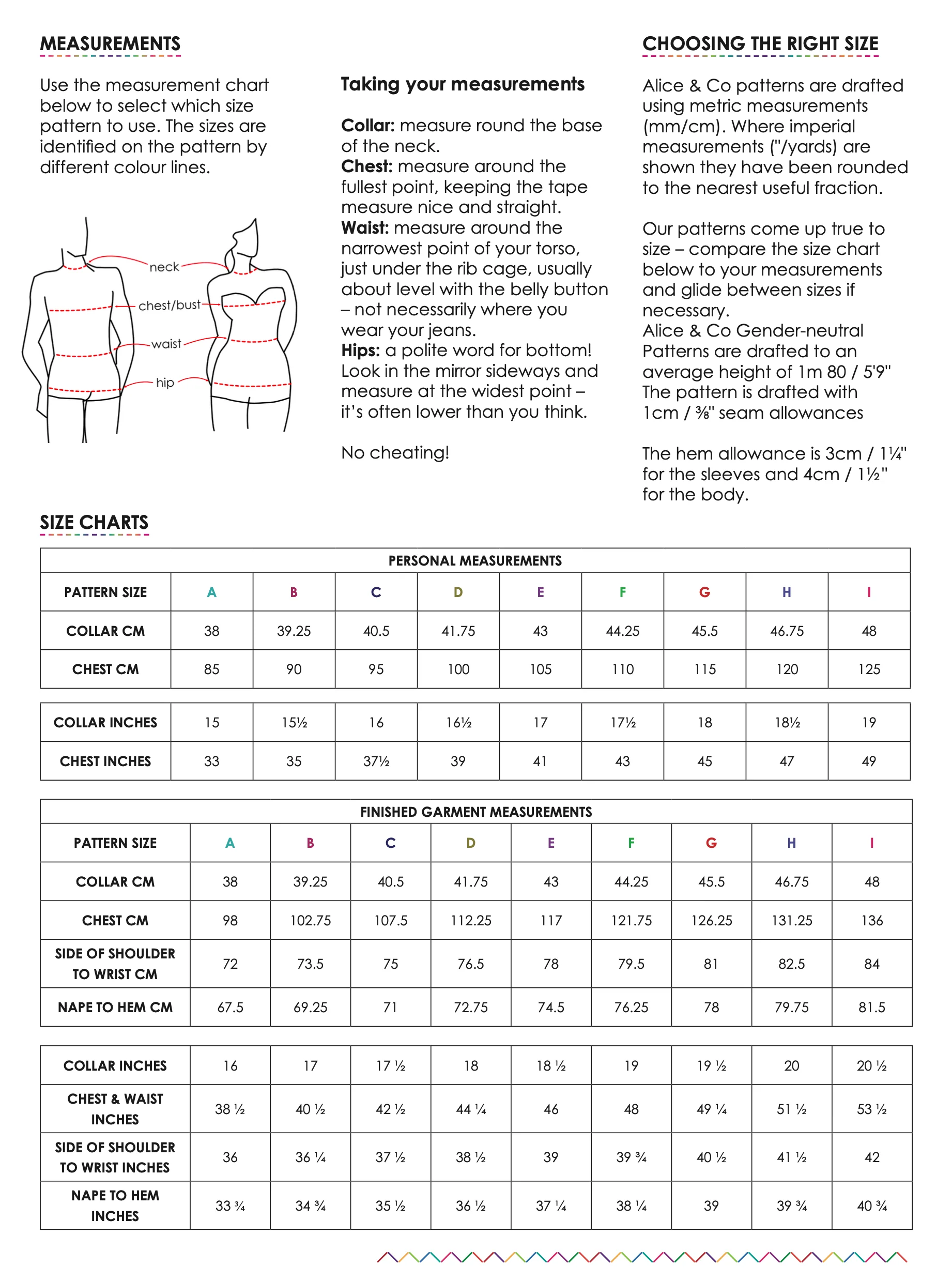 Alice & Co Patterns Unisex Deauville Shirt - Image 9