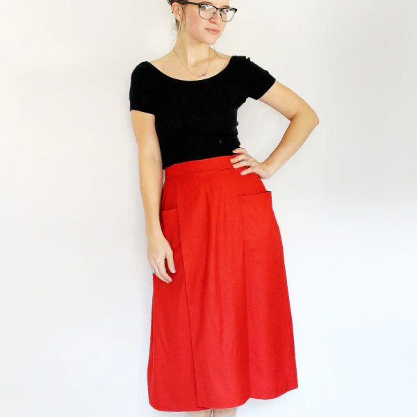 Amy Nicole Patti Pocket Skirt - Printed copy shop SIZES 0 - 20 (+£7.00)