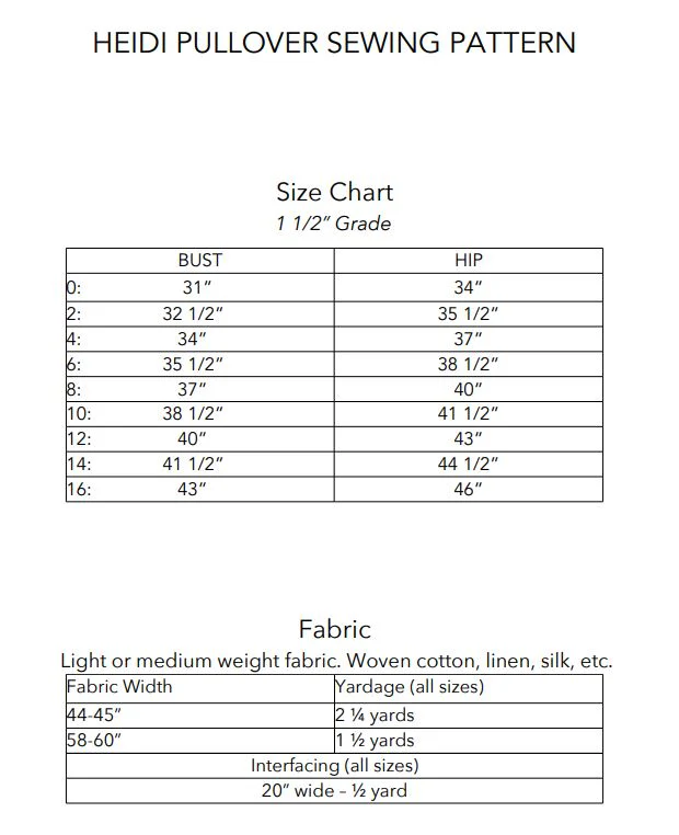Anna Allen Heidi Pullover Top PDF - Image 10