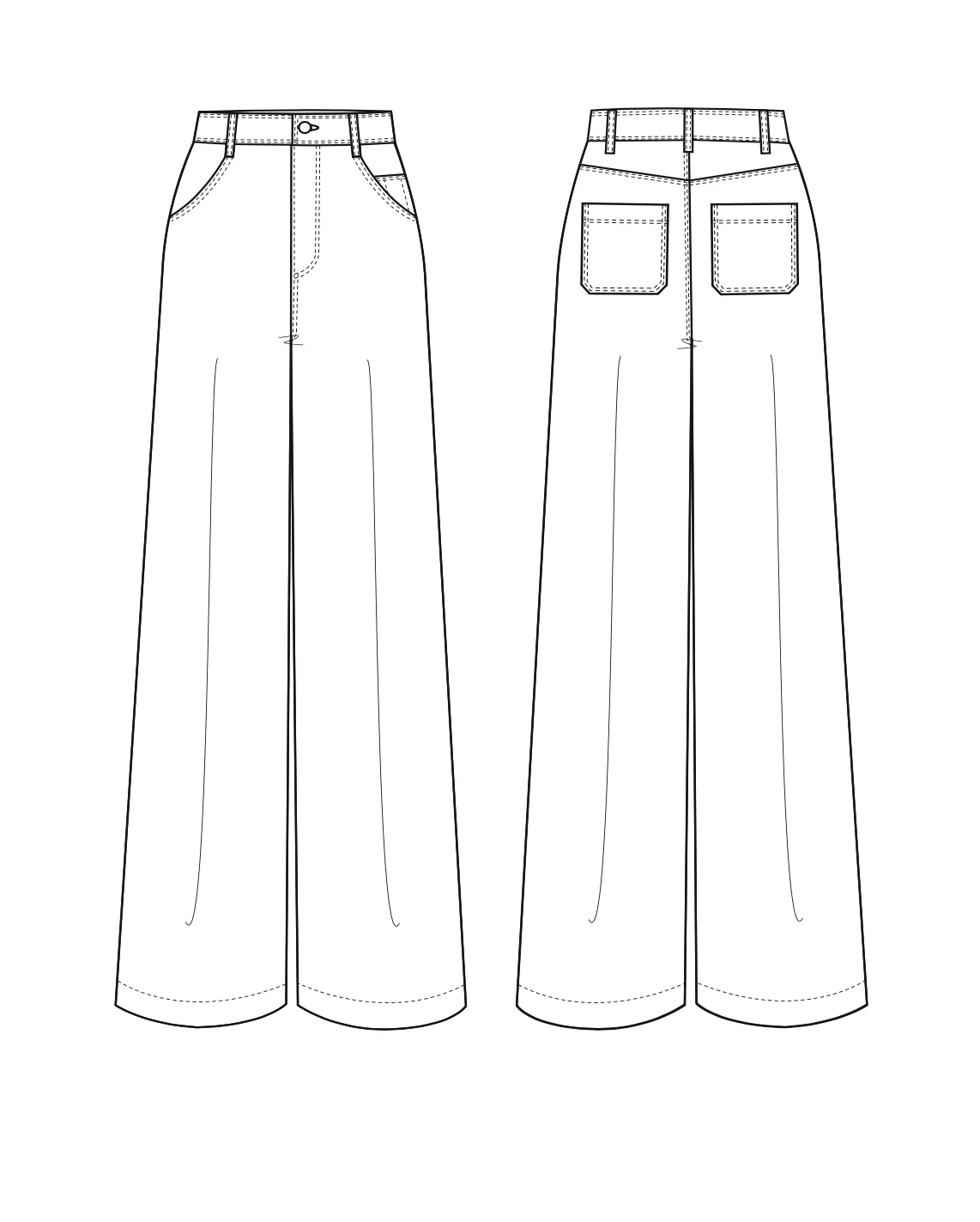 Atelier Brunette Le Jean Wide Leg - Image 6