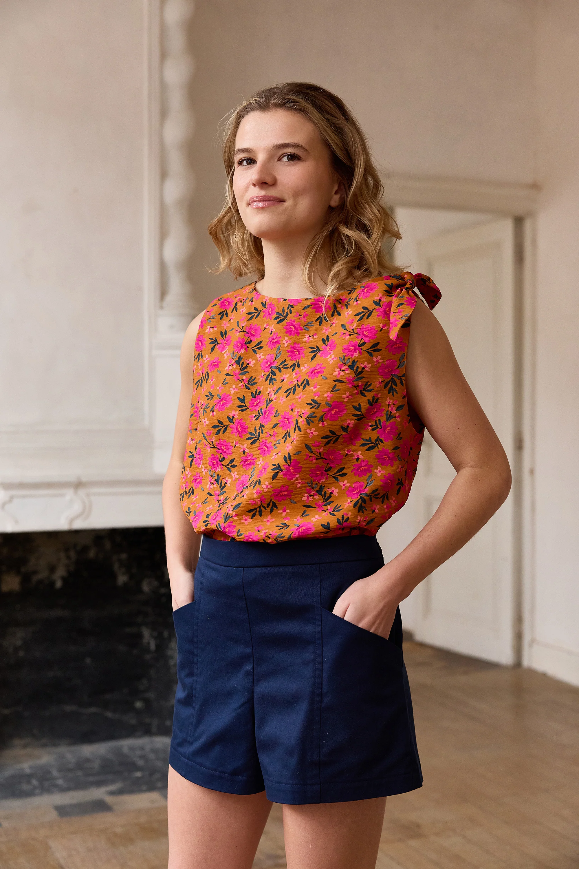 Atelier Jupe Sophie Top and Ellis Shorts