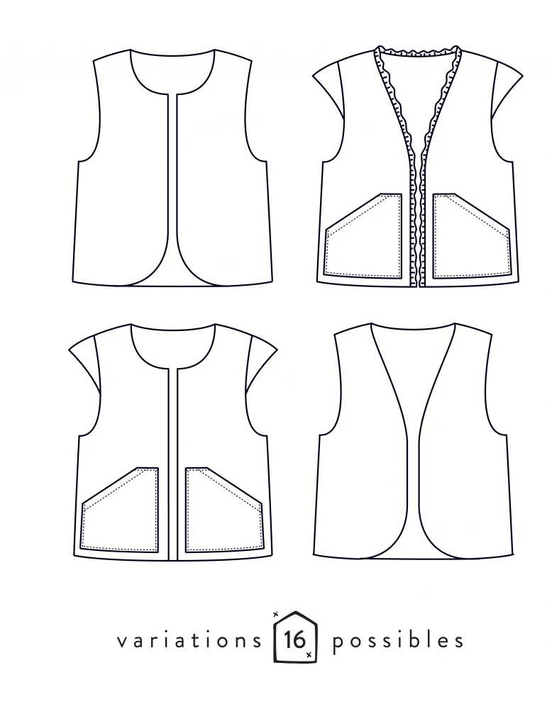 Atelier Scämmit Berger Gilet - Image 14