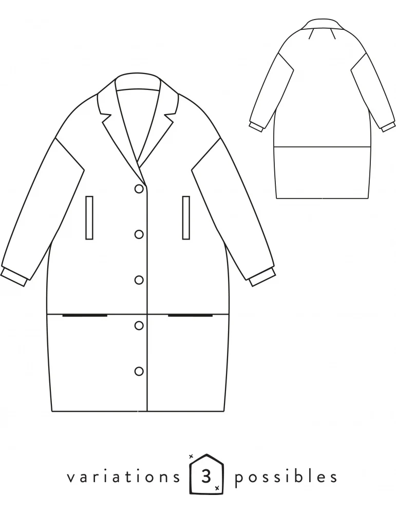 Atelier Scämmit Flow Coat or Jacket - Image 16