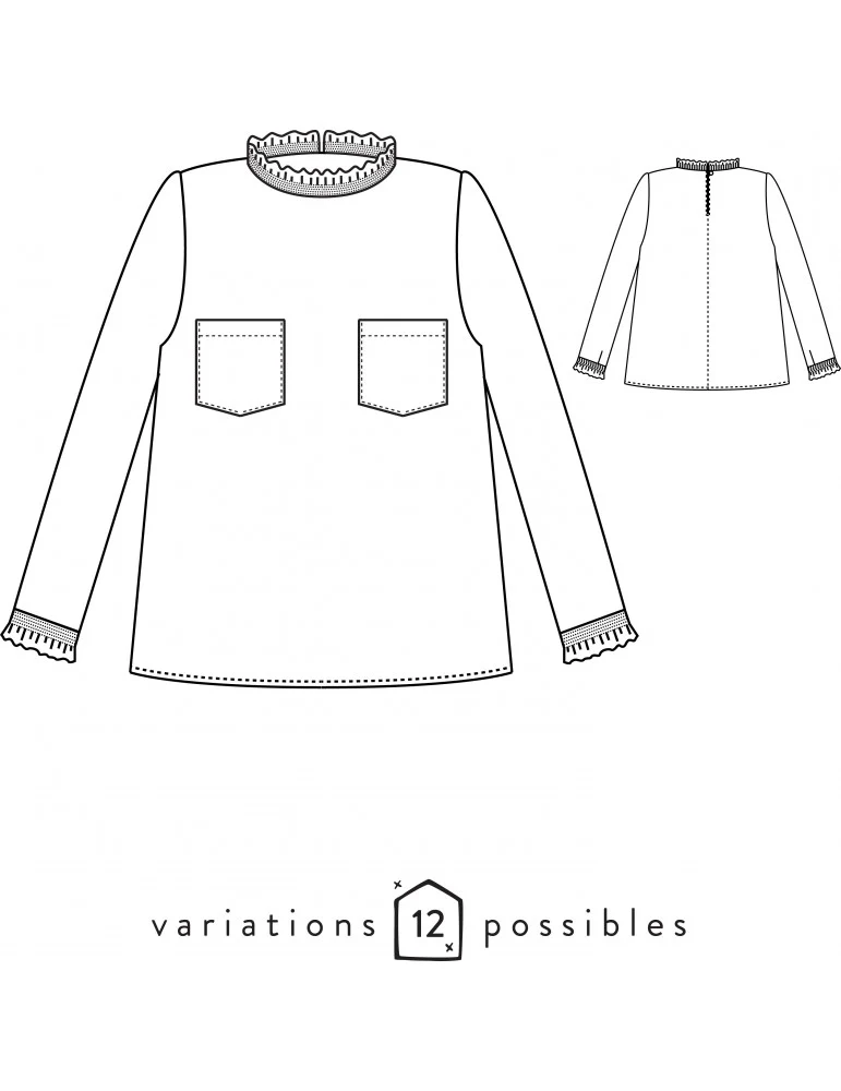 Atelier Scämmit Passion Blouse - Image 11