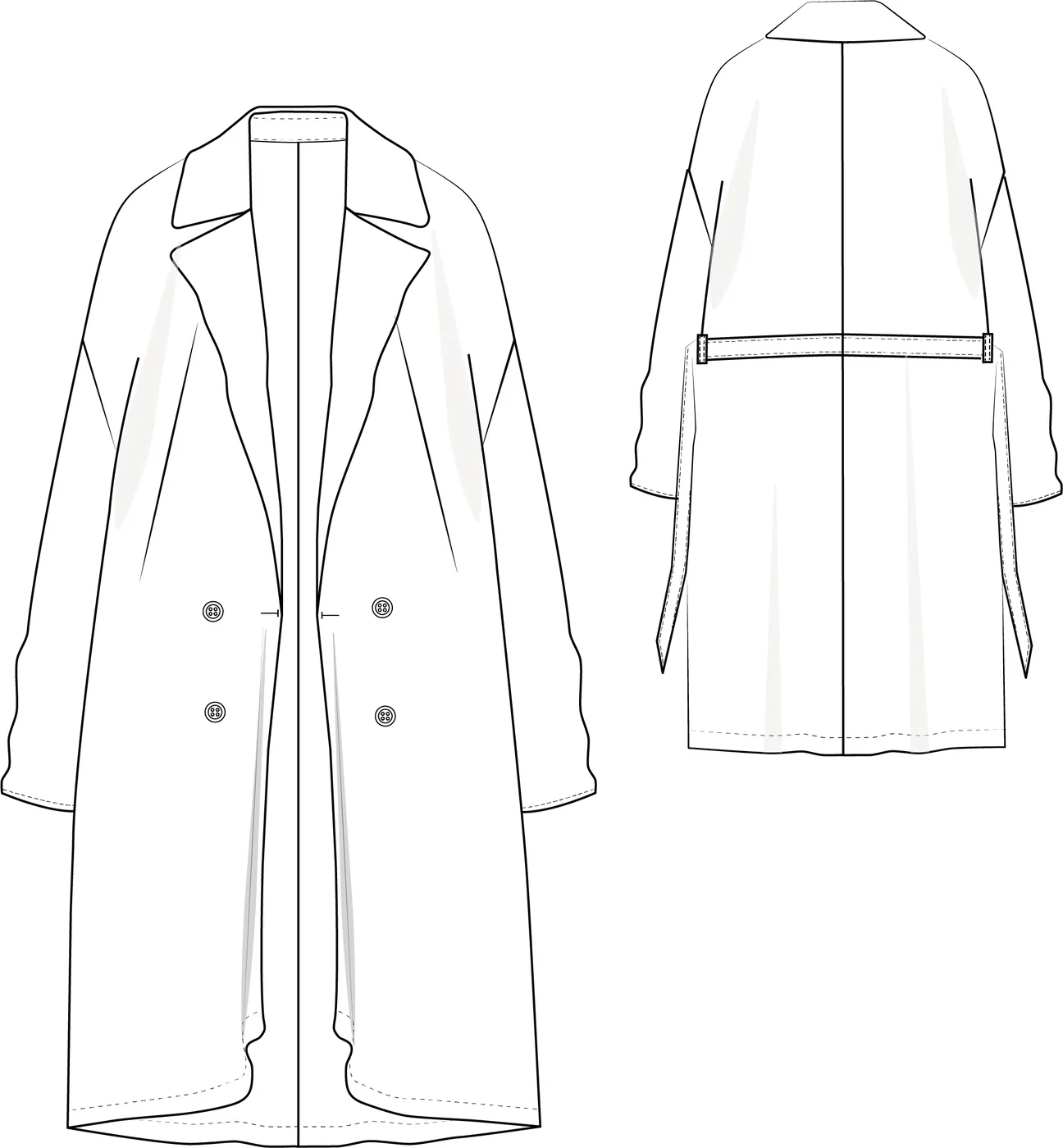 Bara Studio Kara Trench Coat - Image 8