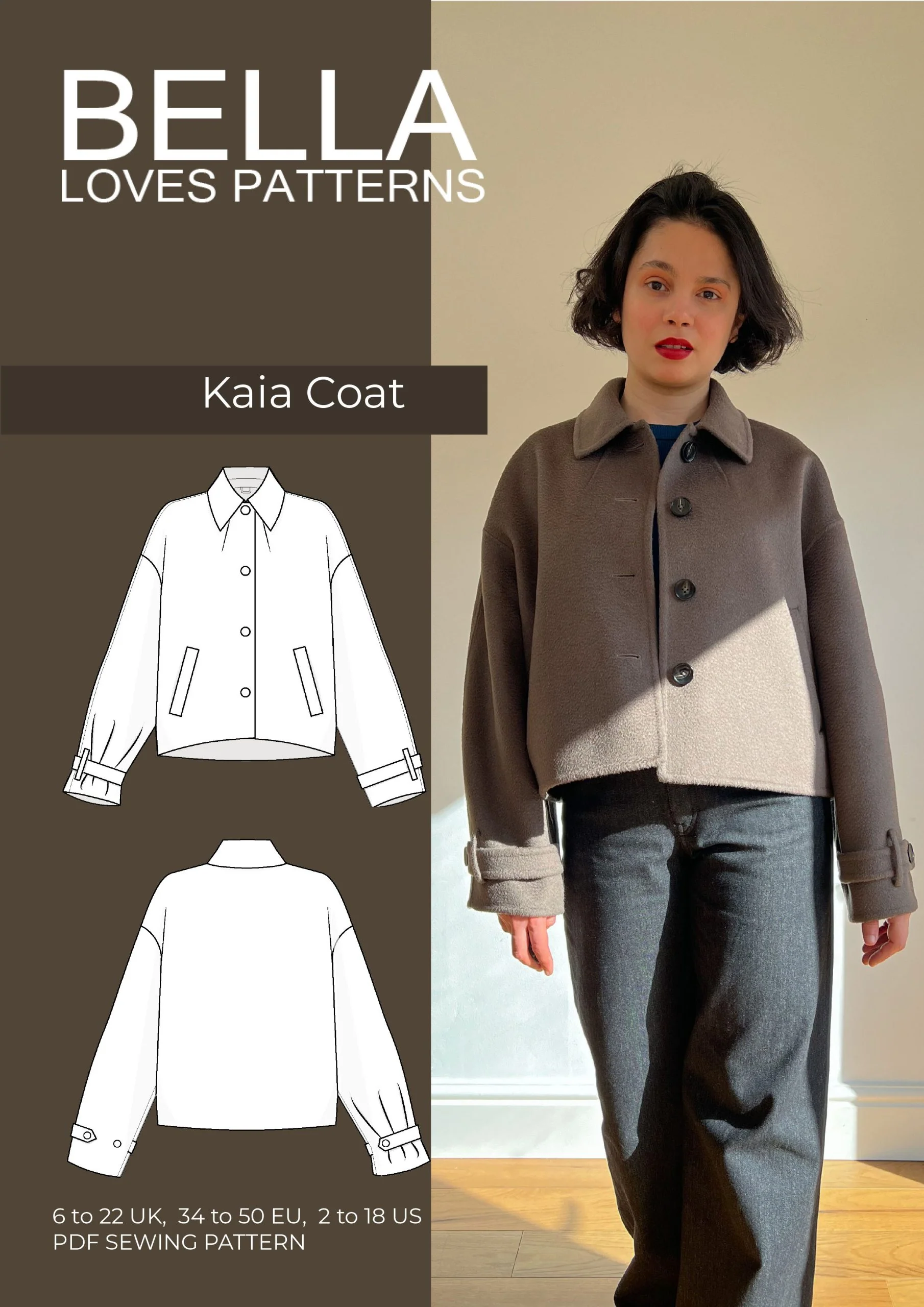 Bella Loves Patterns Kaia Coat - Image 13