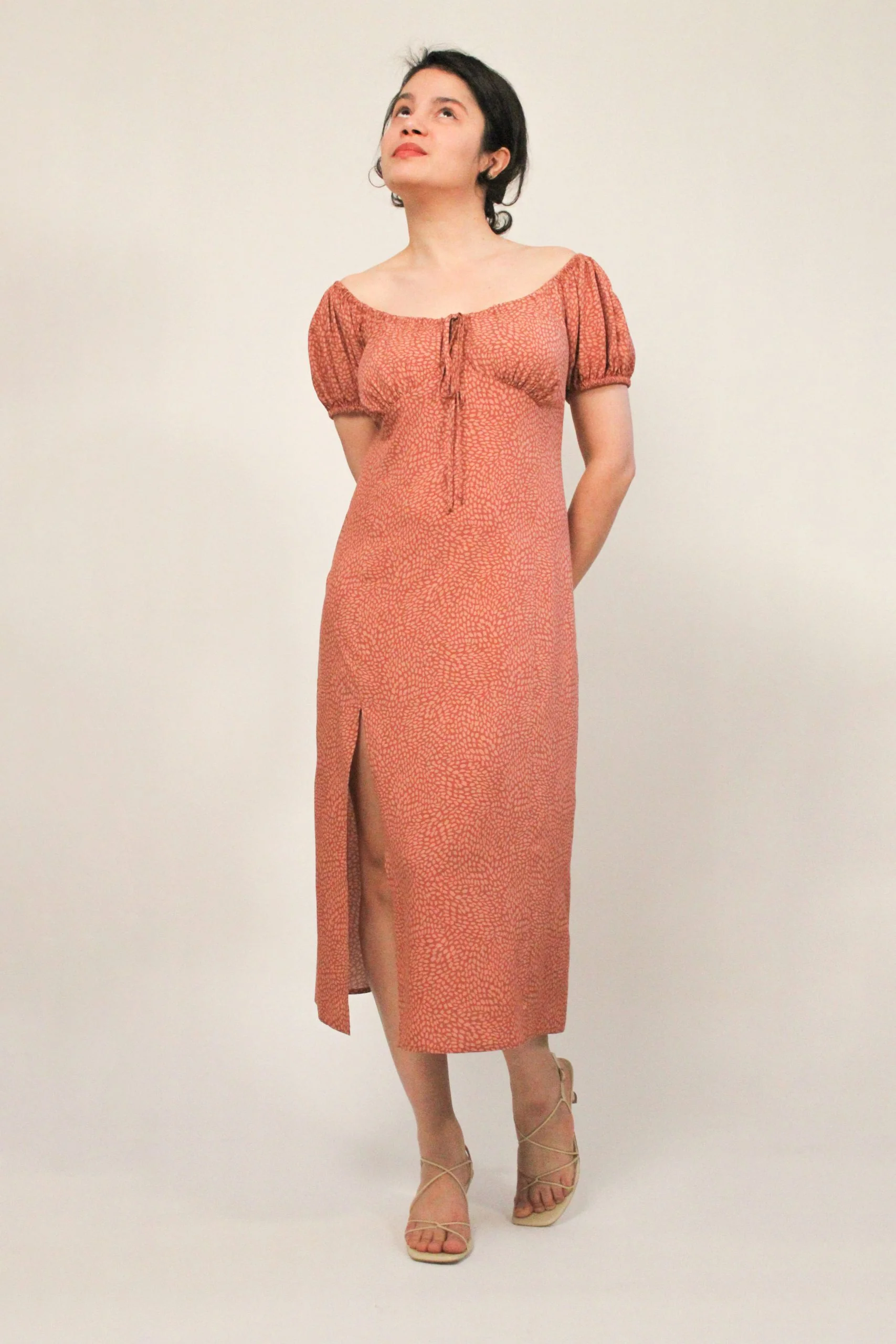 Bella Loves Patterns Linda Dress Height Group 1 (160 cm / 5'3") - Printed copy shop (+£7.00)