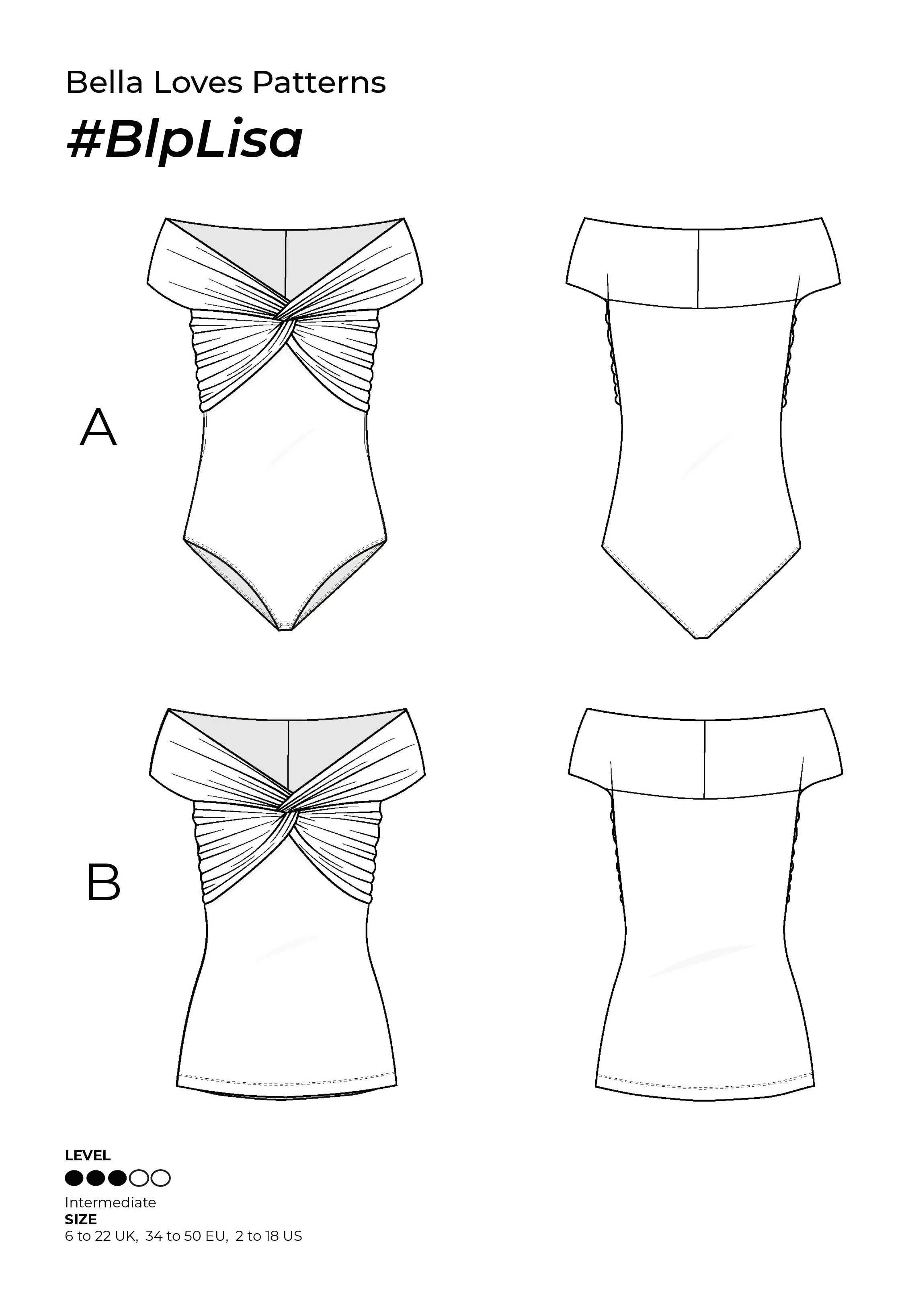 Bella Loves Patterns Lisa Bodysuit and Top - Image 14