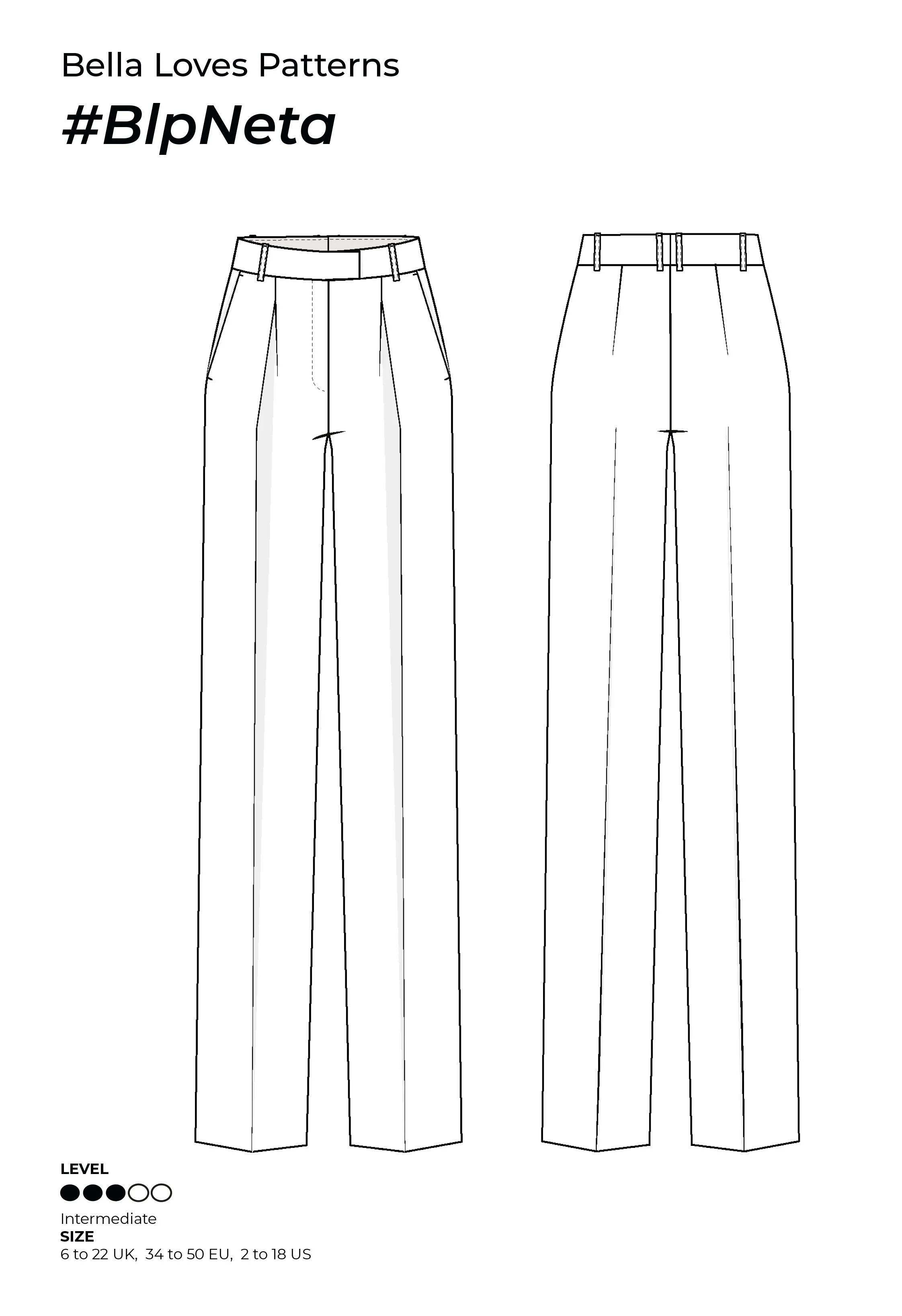 Bella Loves Patterns Neta Trousers - Image 12