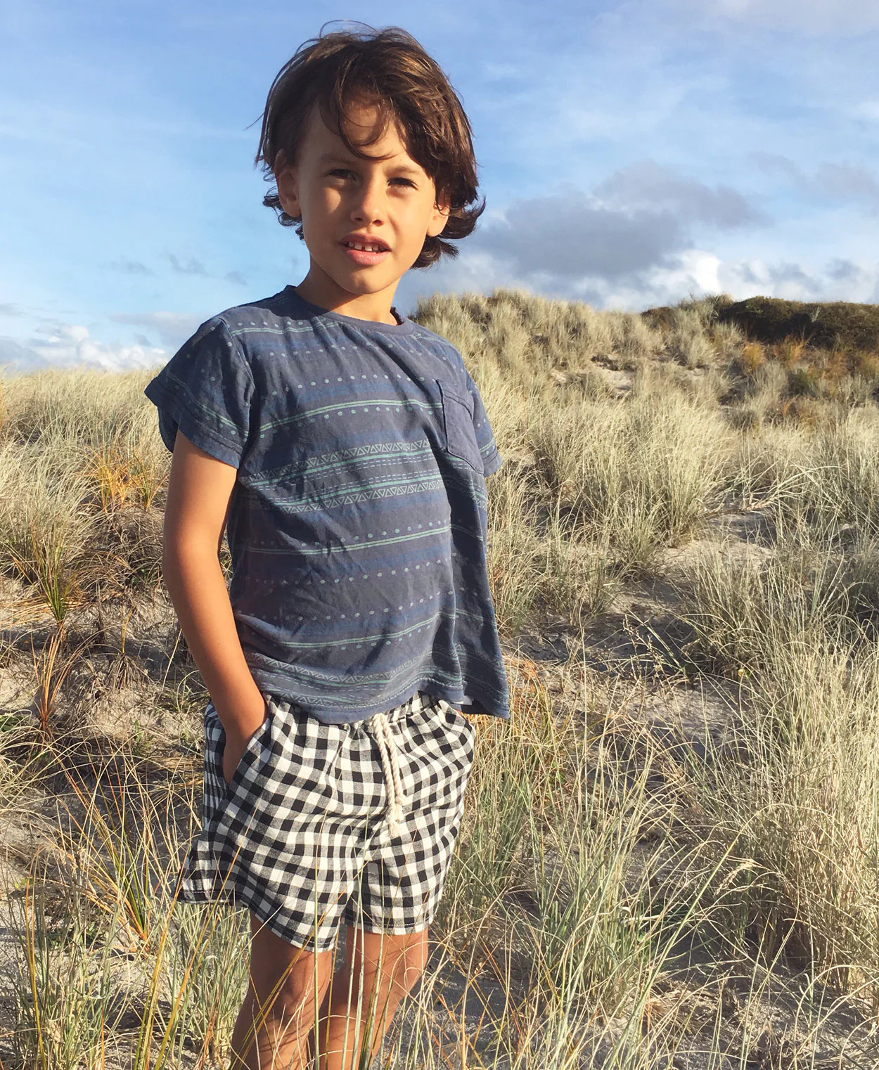 Below the K_whai Baby/Child Pai Shorts - Printed copy shop (+£5.00)