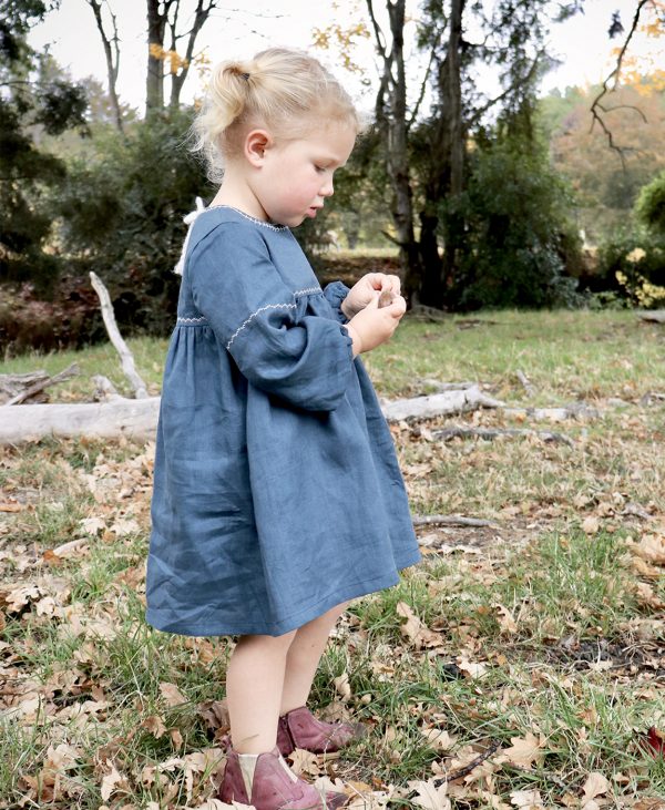 Below the Kōwhai Baby/Child Bellbird Dress - Image 3