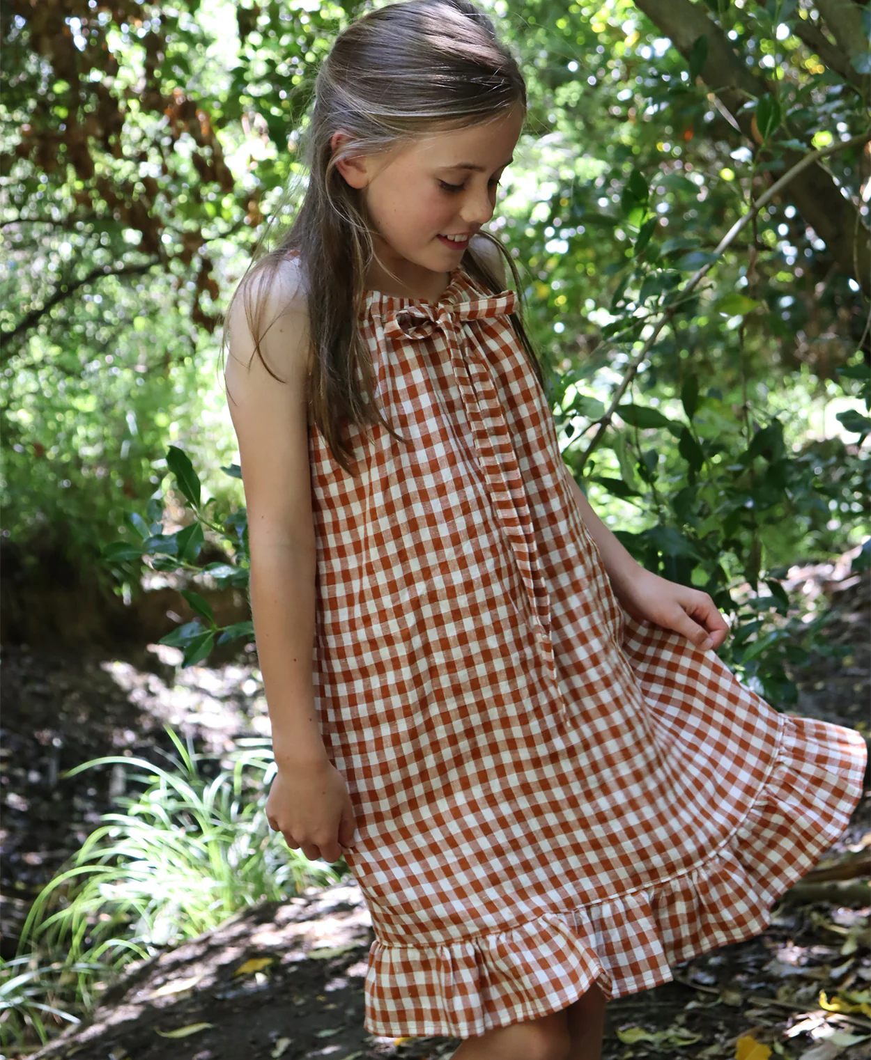 Below the Kōwhai Baby/Child Kororā Dress PDF - Image 3