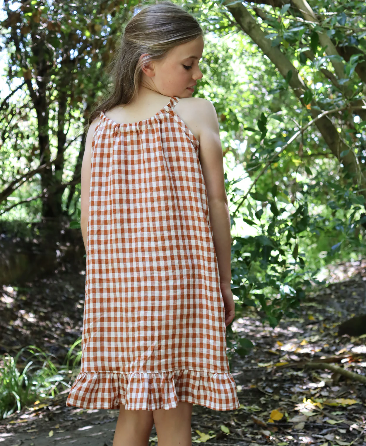 Below the Kōwhai Baby/Child Kororā Dress PDF - Image 5
