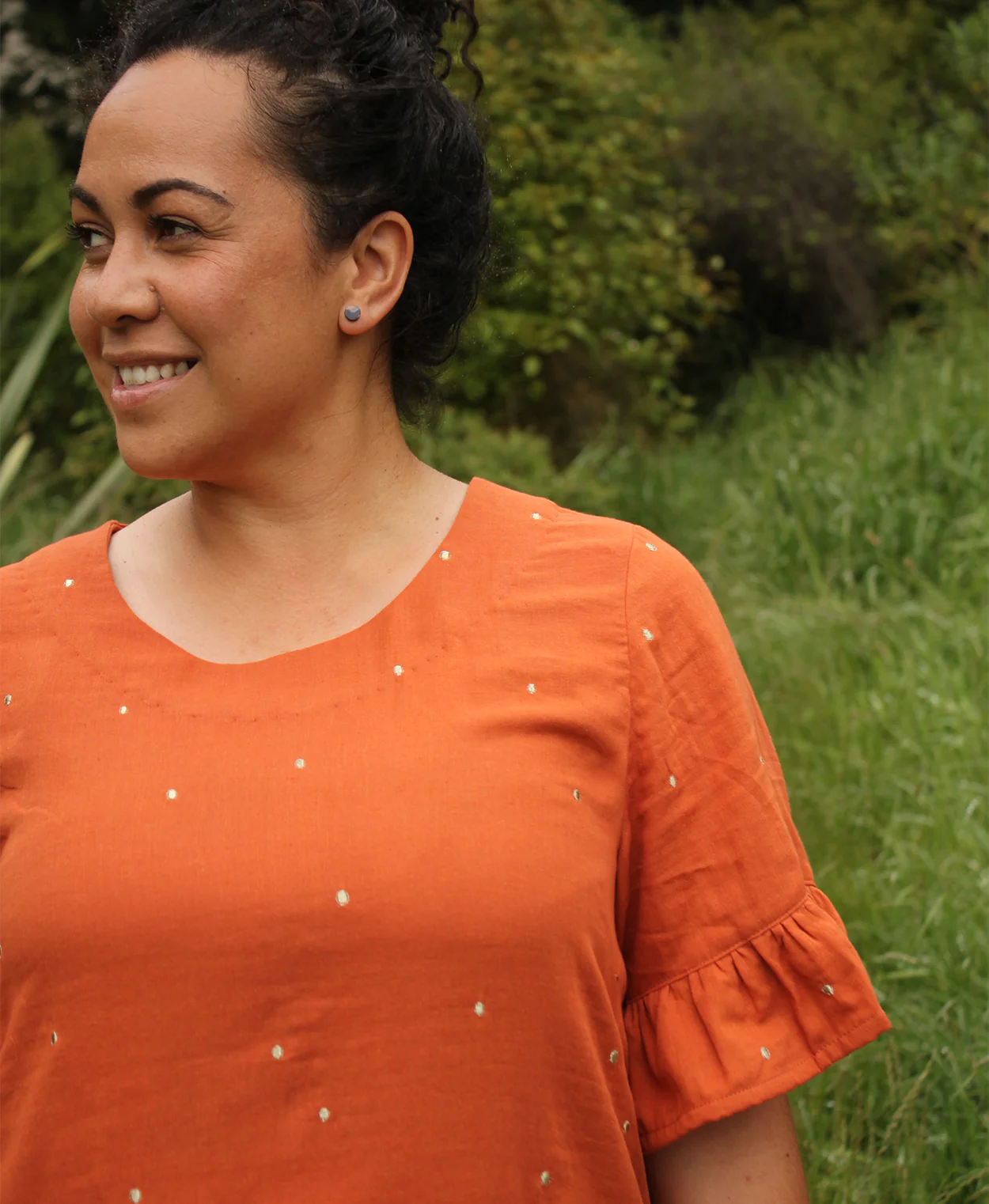 Below the Kōwhai Pōhutukawa Dress - Image 6