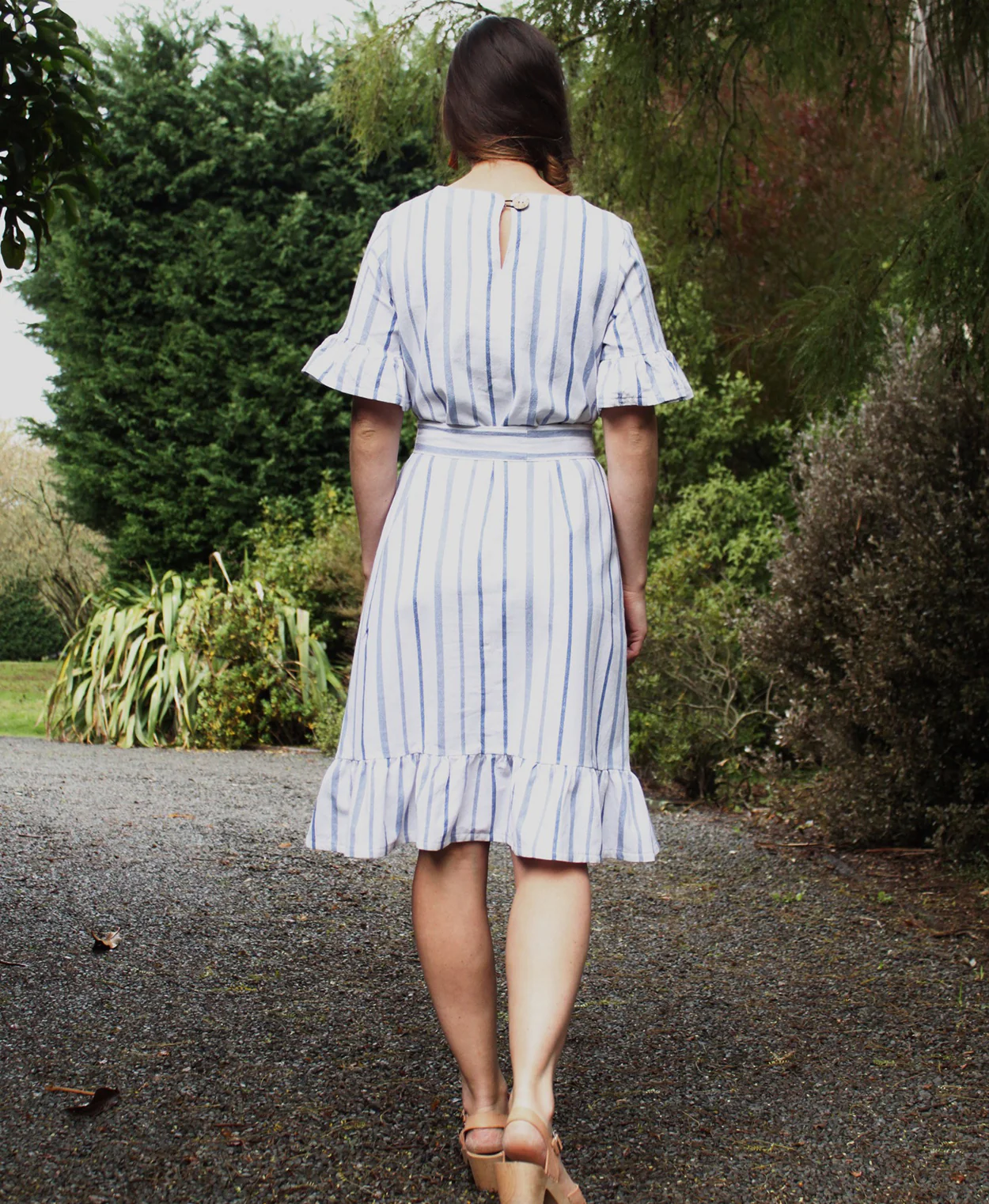 Below the Kōwhai Pōhutukawa Dress - Image 9