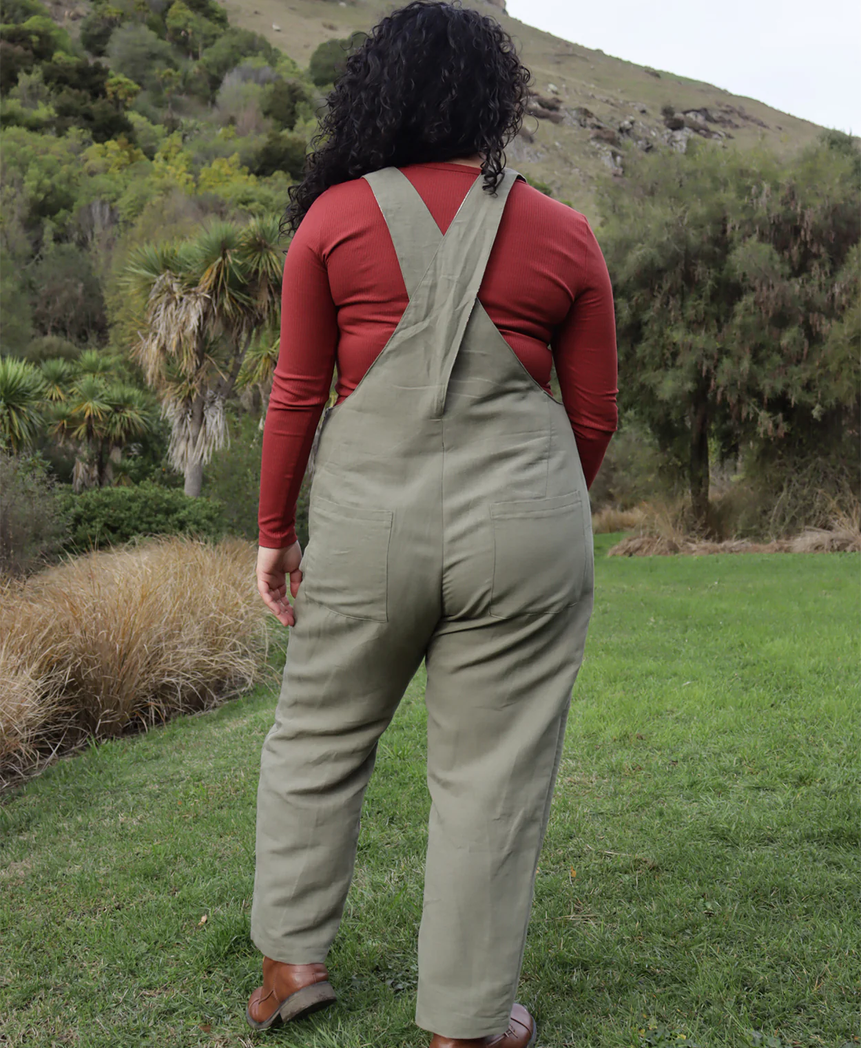 Below the Kōwhai Tipa Dungarees - Image 4