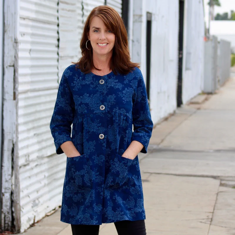 Blue Dot Patterns Dover Jacket - Printed copy shop (+£7.00)