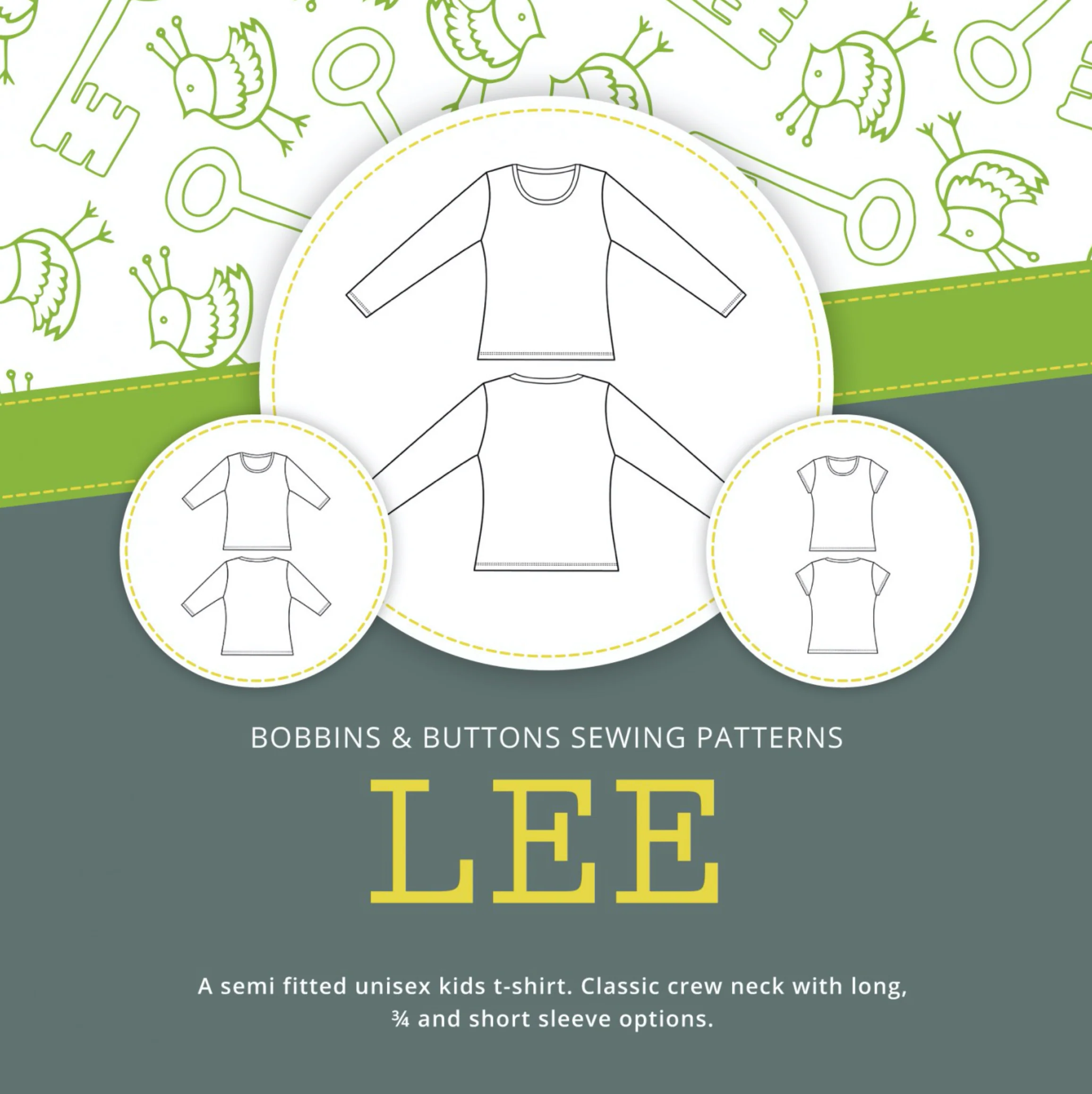 Bobbins and Buttons Lee T-shirt - Image 8