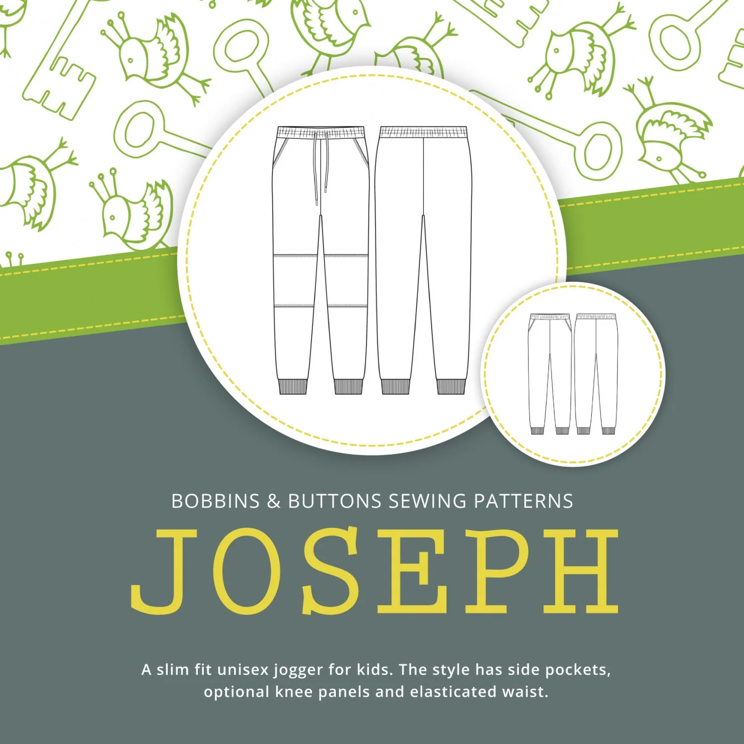 Bobbins and Buttons Joseph Joggers - Image 7