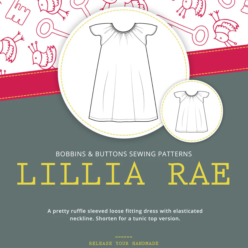 Bobbins and Buttons Lillia Rae Top or Dress - Image 7