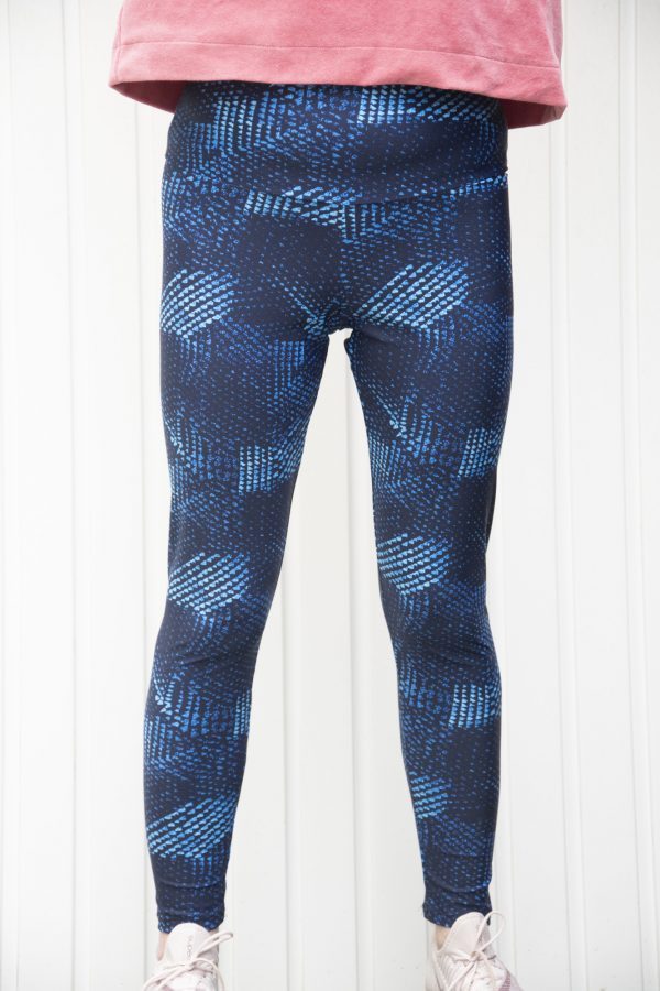Bobbins and Buttons Violet Leggings - Image 6