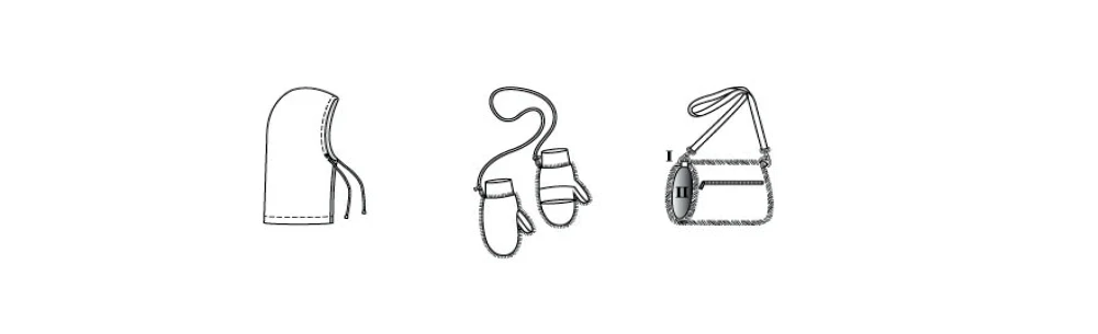Burda Balaklava, Mittens & Muff  5759 - Image 9