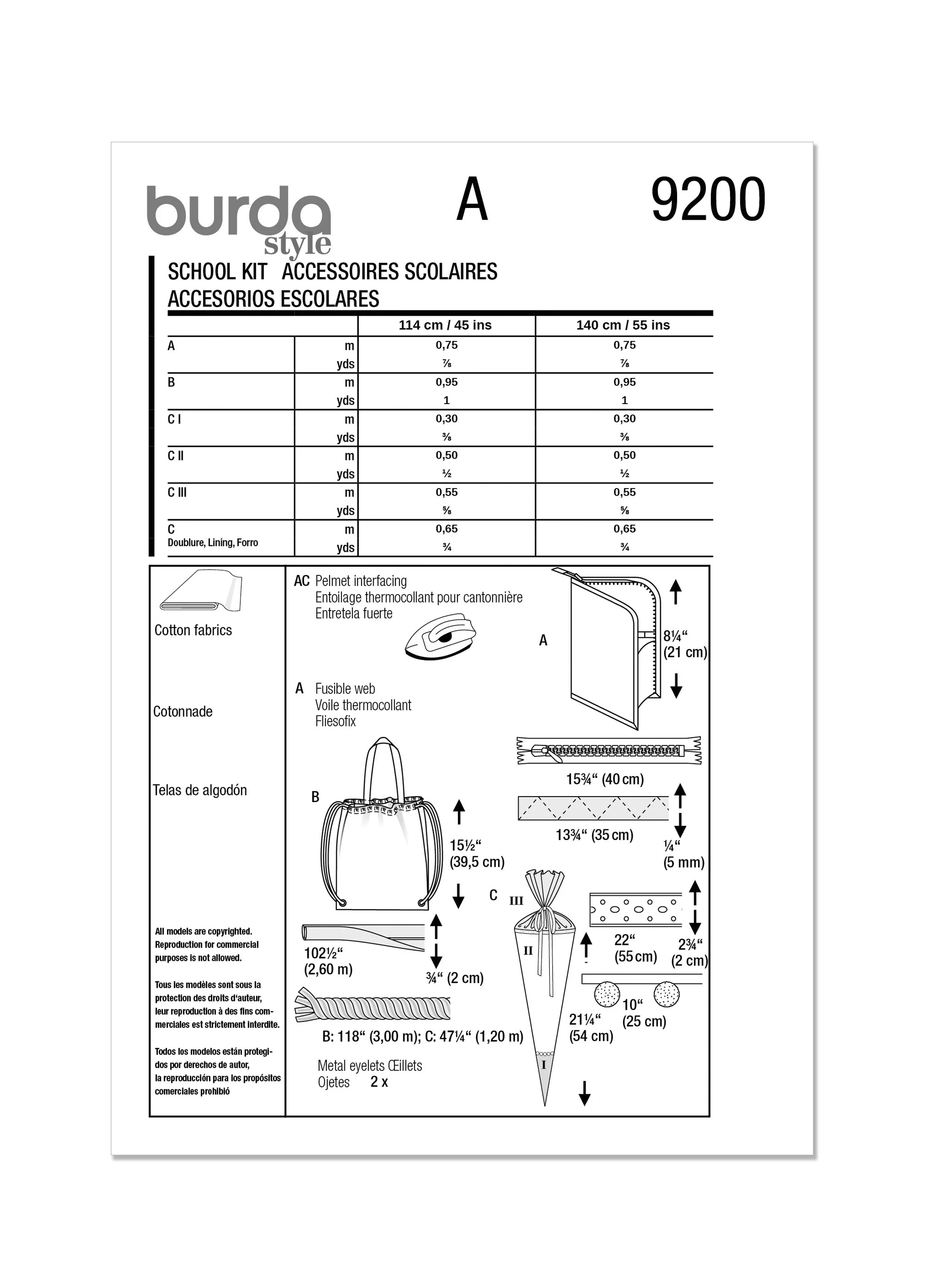 Burda Accessories 9200 - Image 7