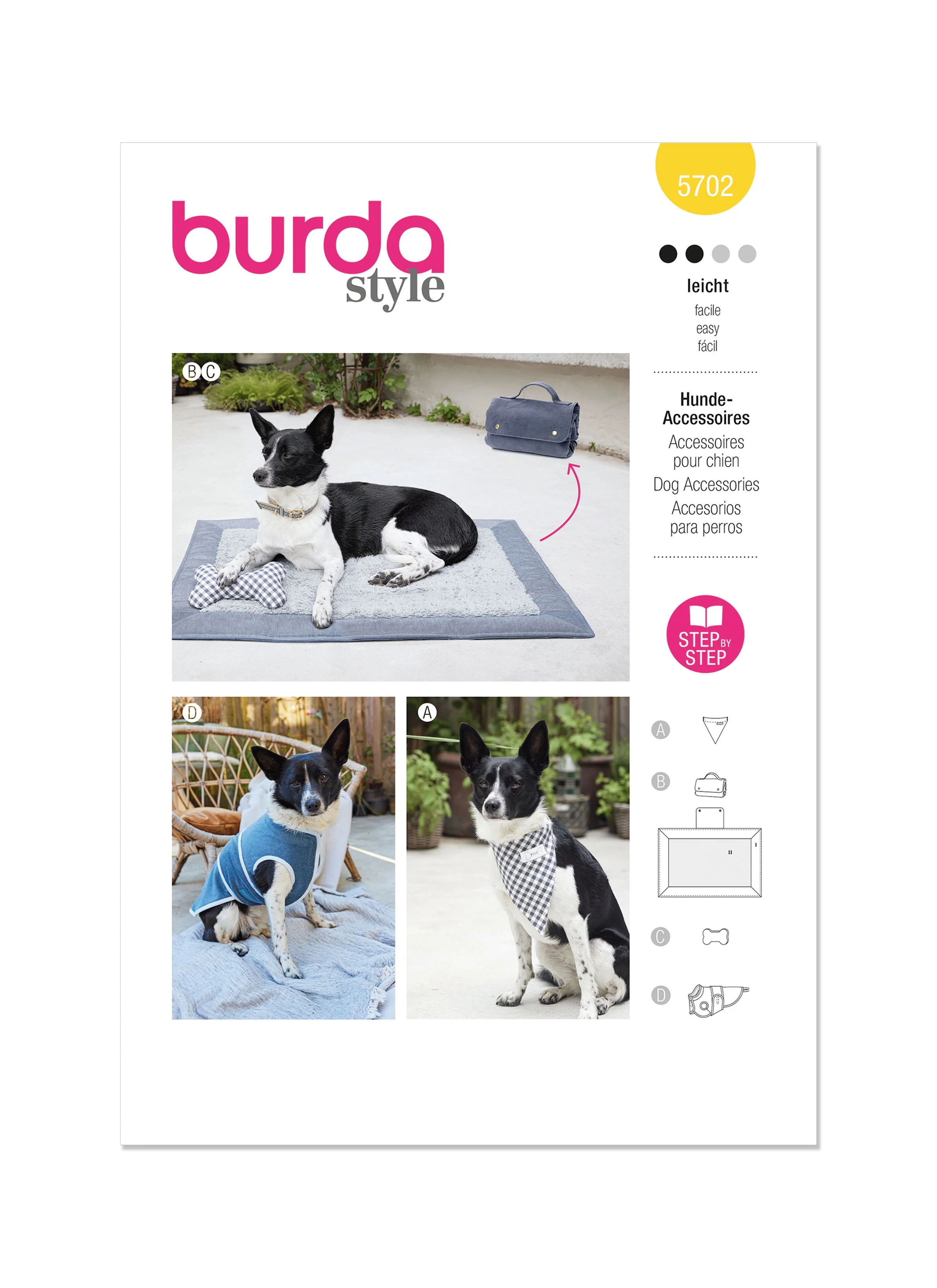 Burda Dog Accessories 5702 - Image 2