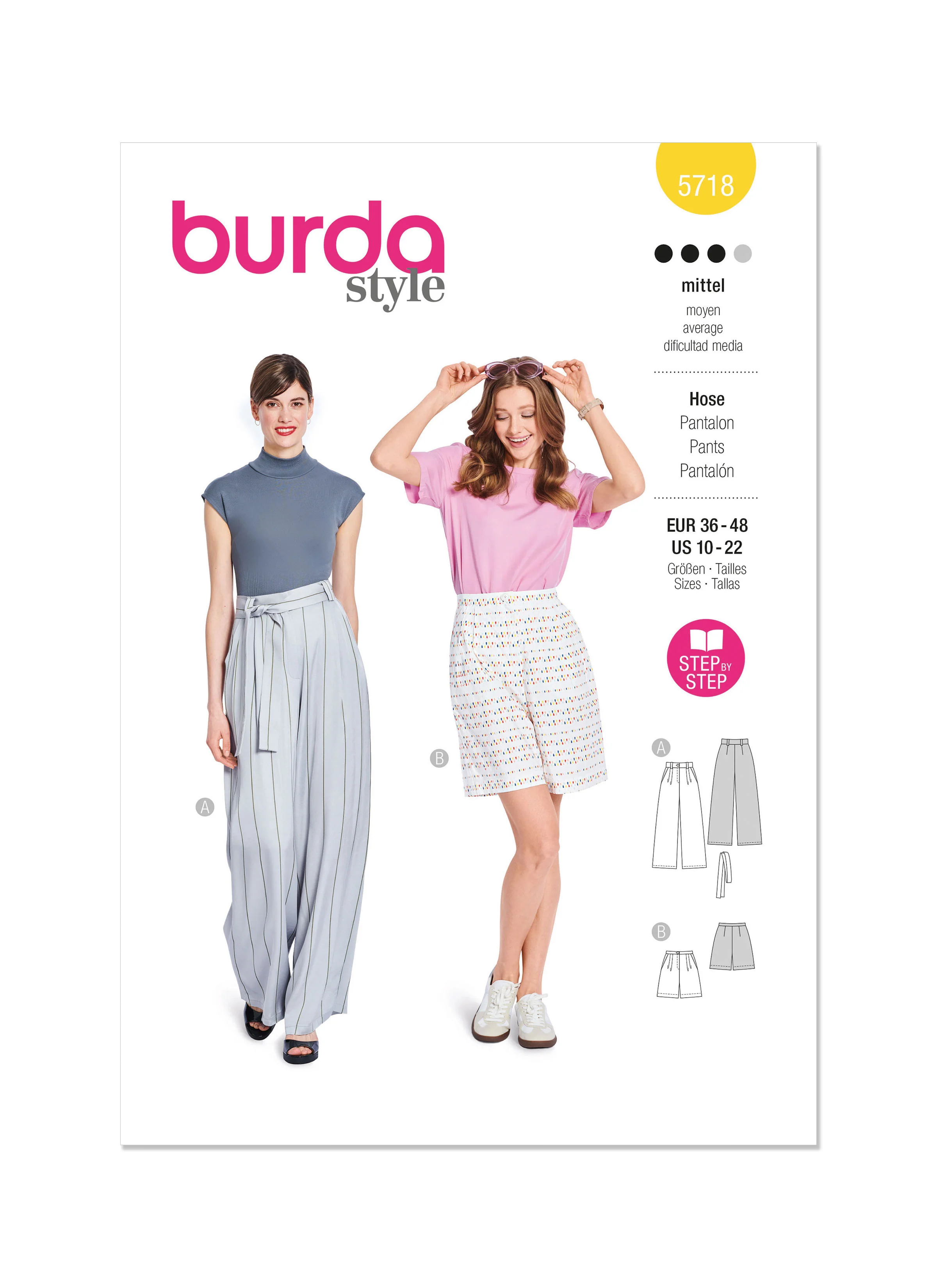 Burda Trousers 5718 - Image 2
