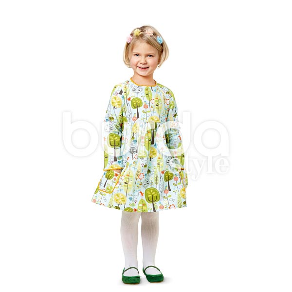 Burda Baby/Child Dresses 9373 - Image 3