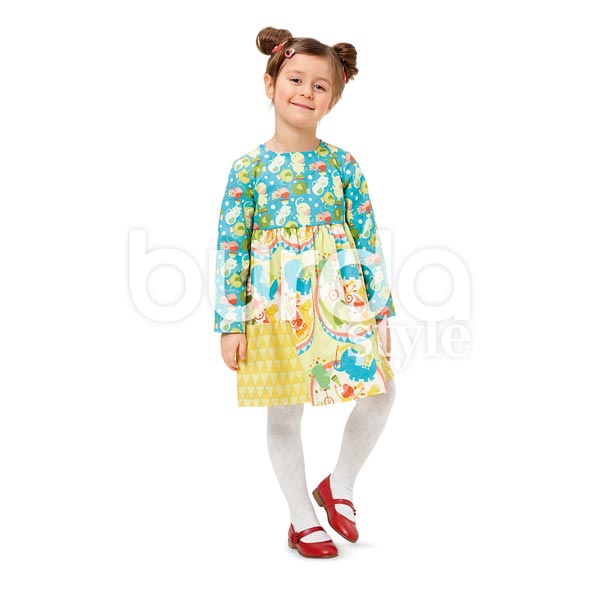 Burda Baby/Child Dresses 9373 - Image 4