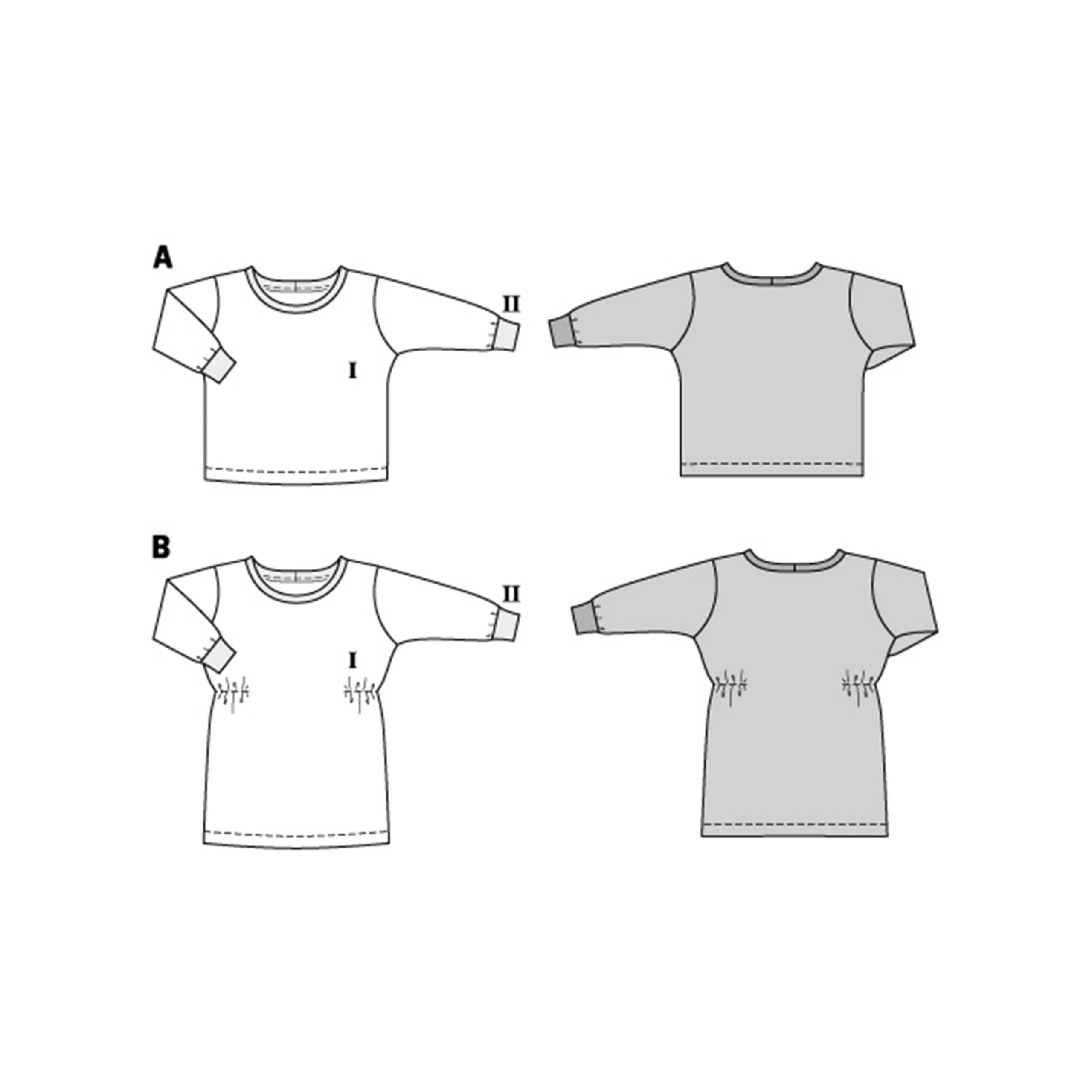 Burda Baby/Child Top and Dress 9273 - Image 3