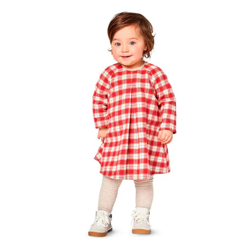 Burda Baby/Child Top, Dress and Trousers 9348 - Image 3