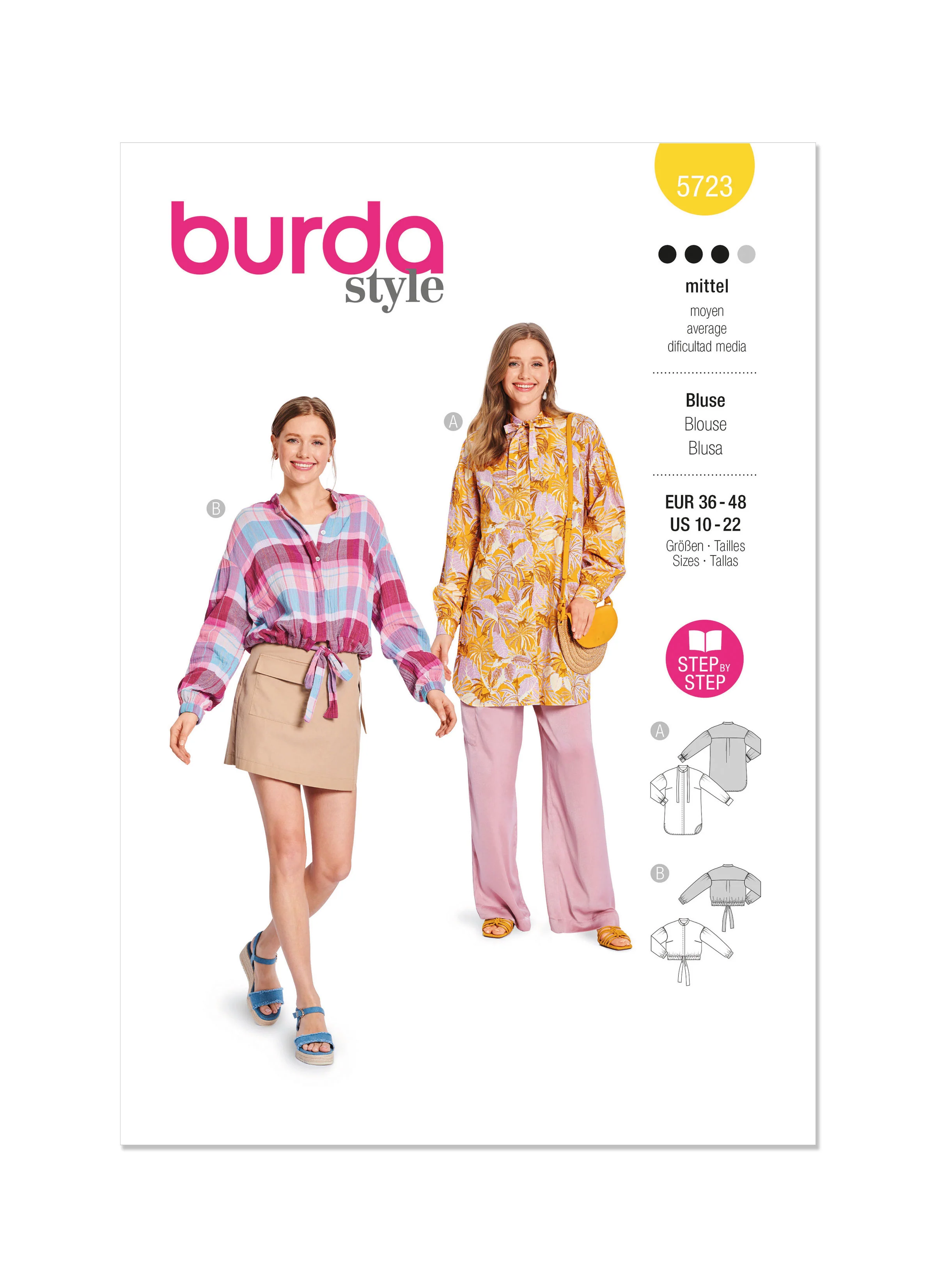 Burda Blouse 5723 - Image 2