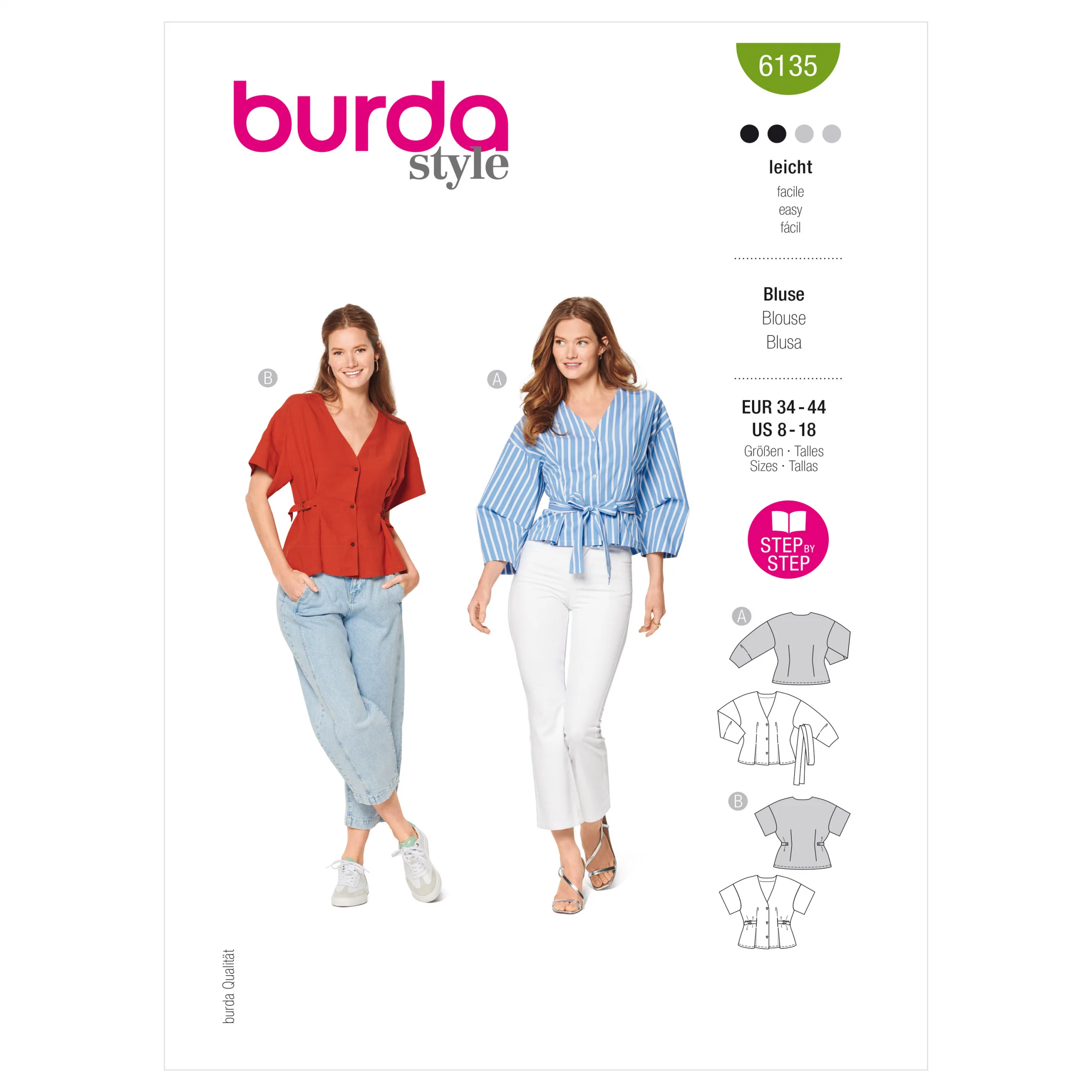 Burda Blouse 6135 - Image 2