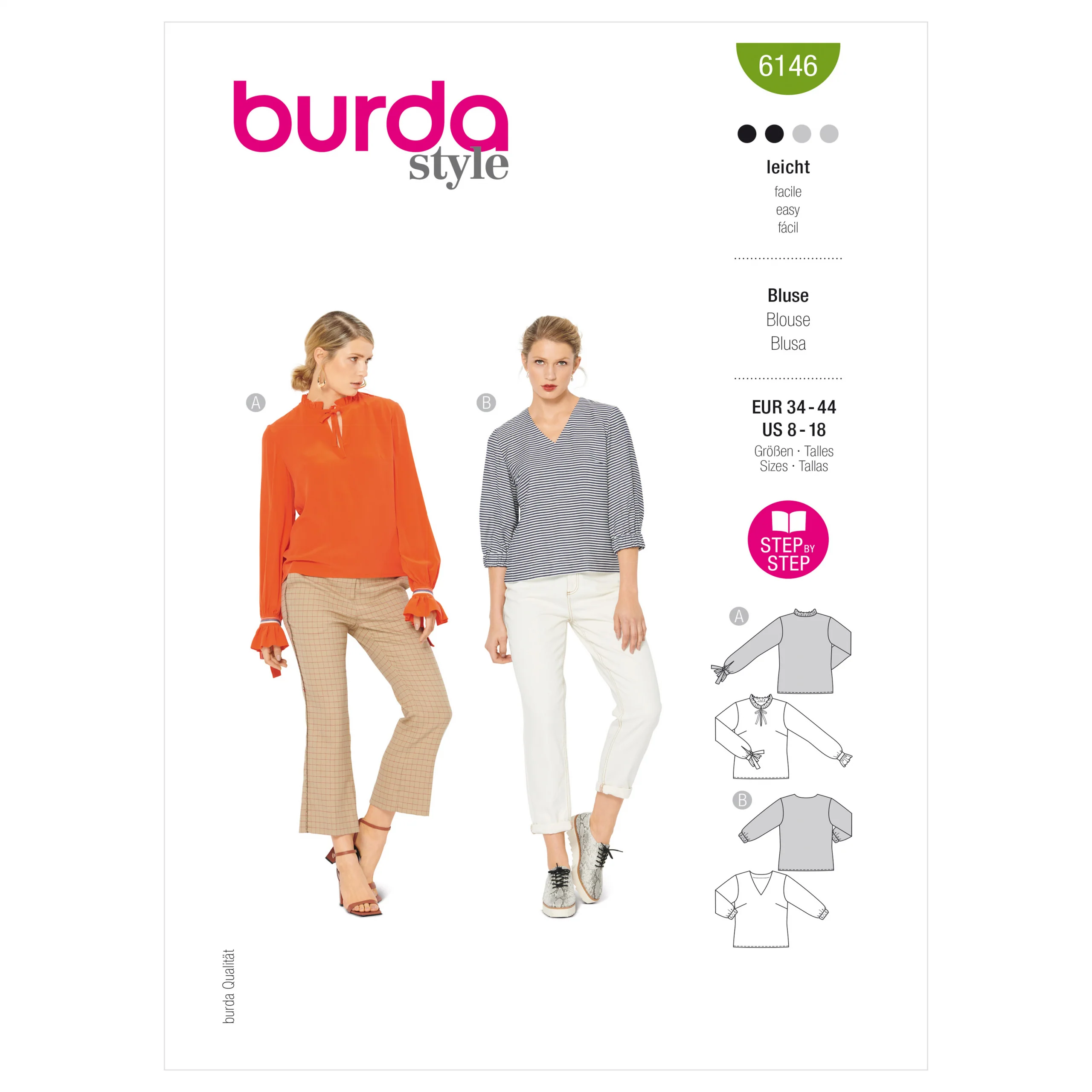 Burda Blouse 6146 - Image 2
