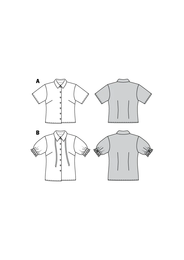 Burda Blouses 6426 - Image 4