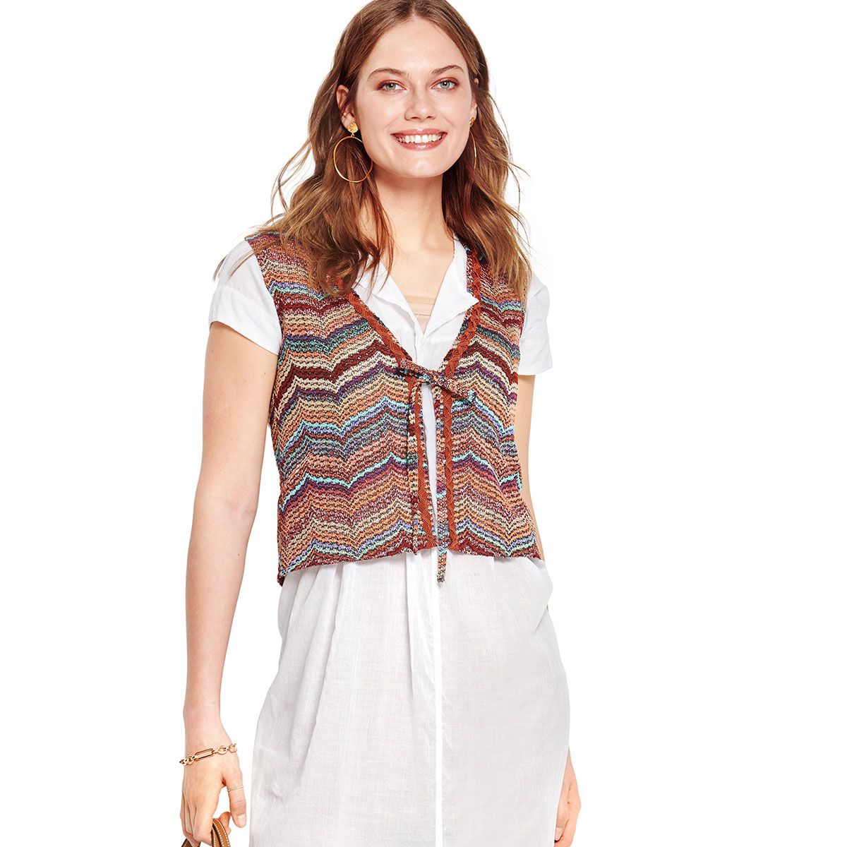 Burda Cardigan Jacket and Waistcoat 6120 - Image 4