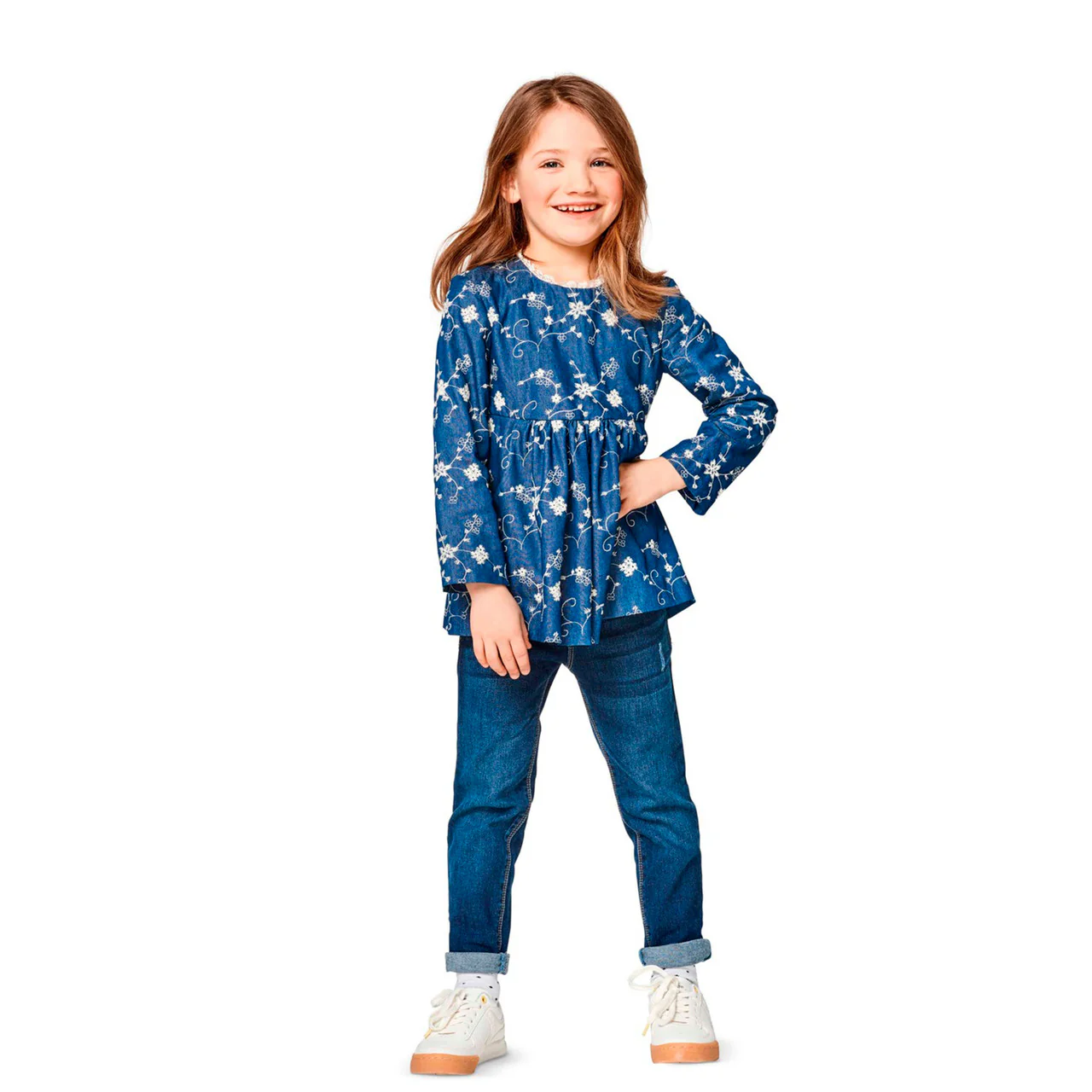 Burda Child Dress and Top 9350 - Image 3