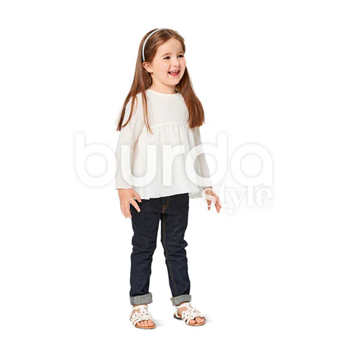 Burda Child Dress and Top 9362 - Image 4