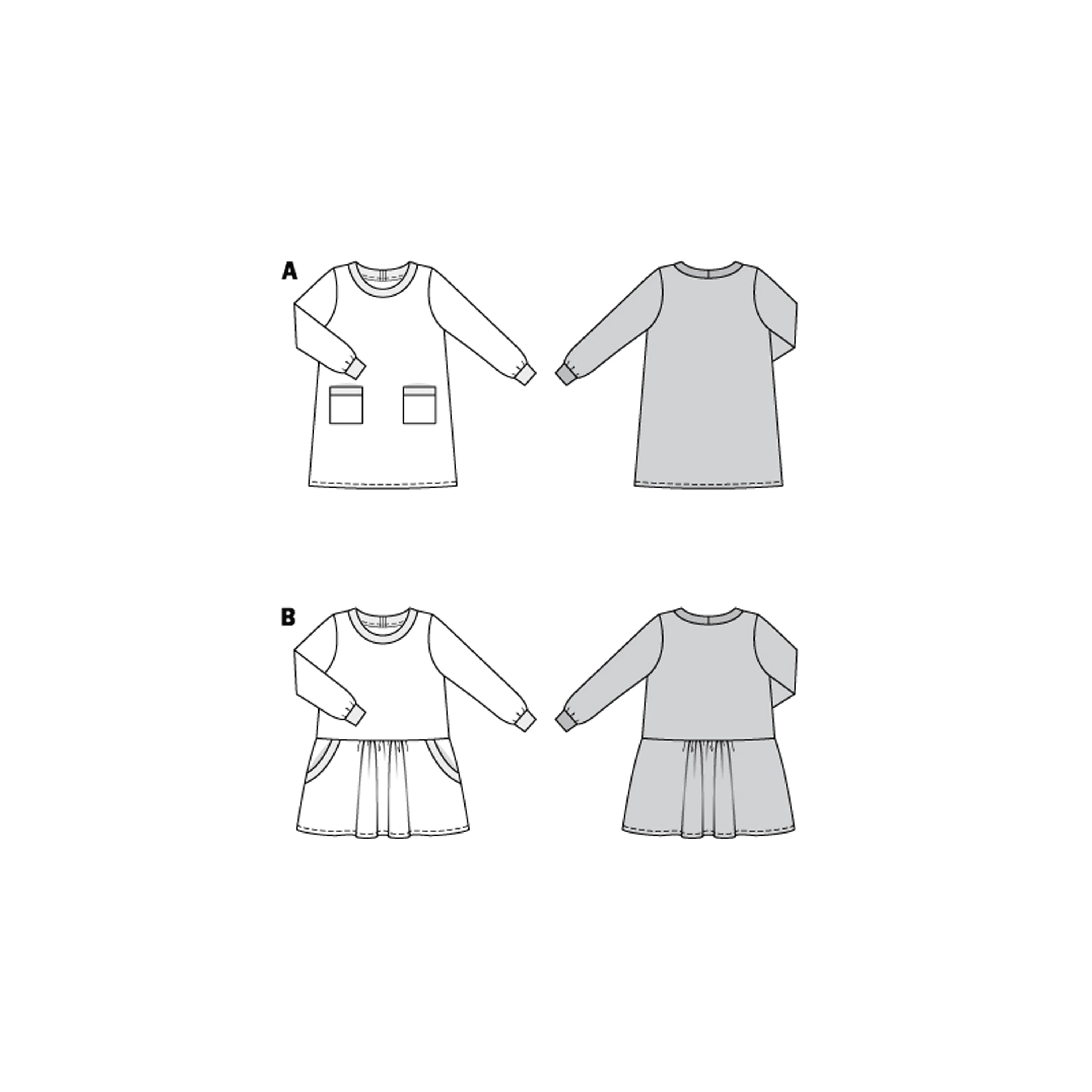 Burda Child Dresses 9286 - Image 4
