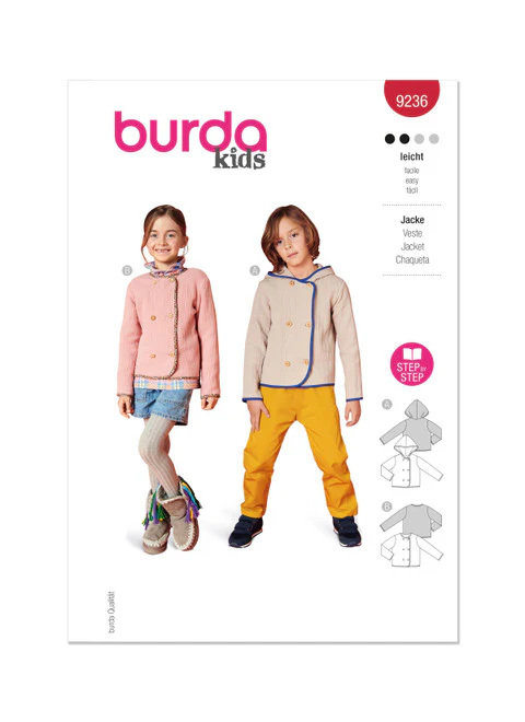 Burda Child Jackets 9236 - Image 2