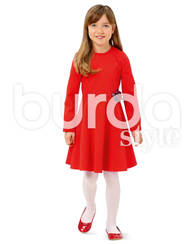 Burda Children's Dresses 9379 - Image 4