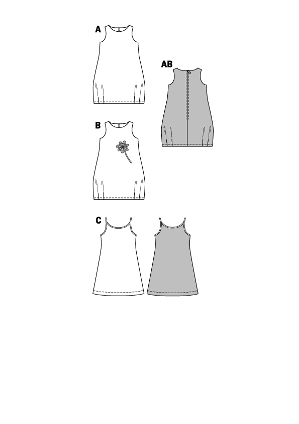 Burda Children's Dresses 9544 - Image 5