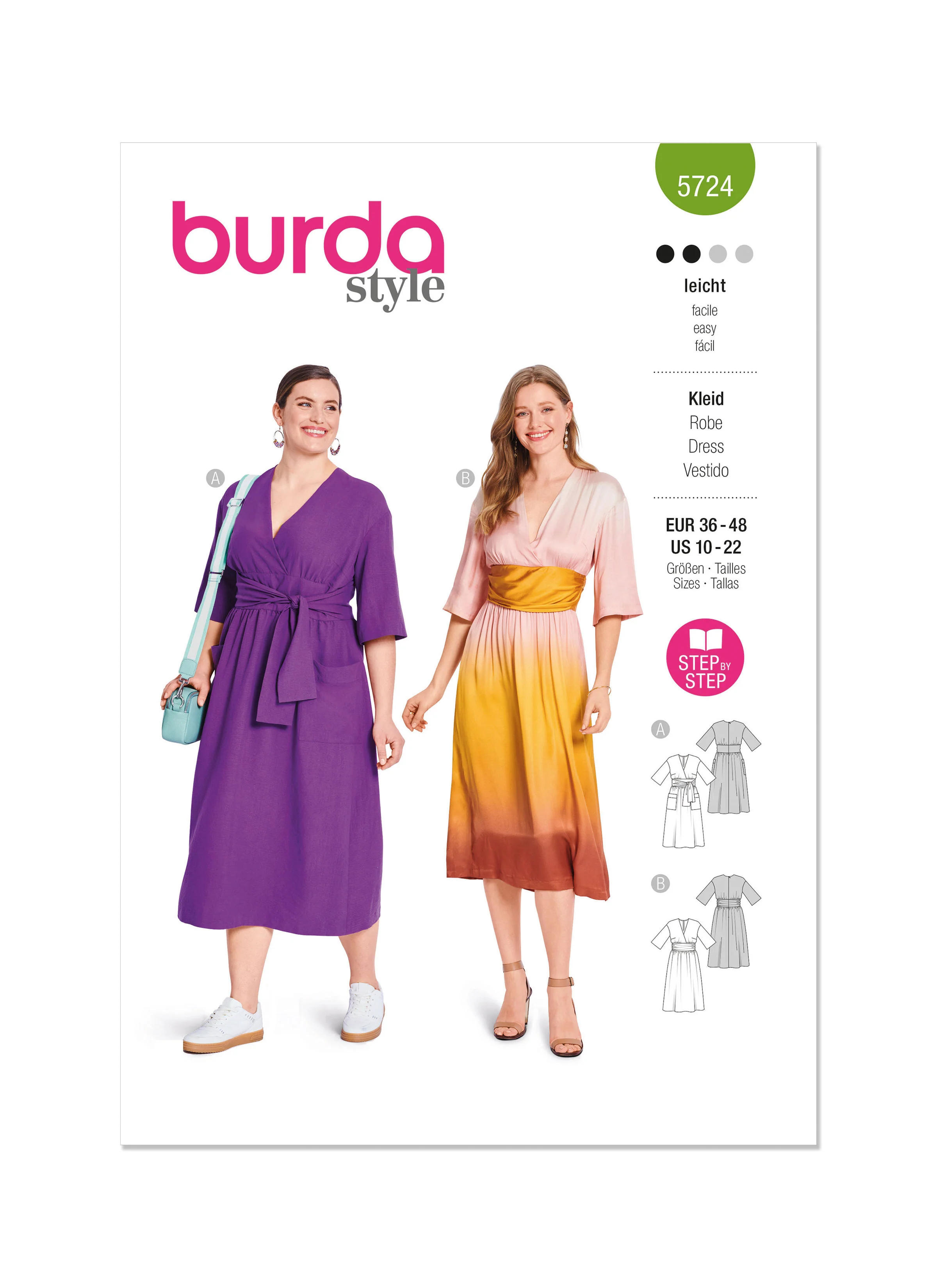 Burda Dress 5724 - Image 2