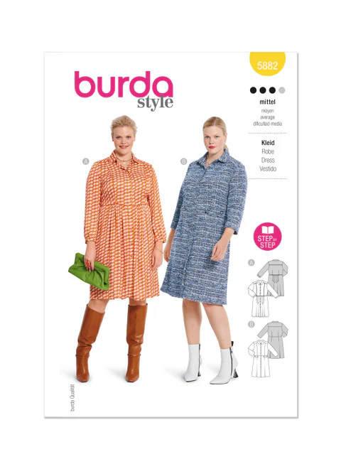 Burda Dress 5882 - Image 2