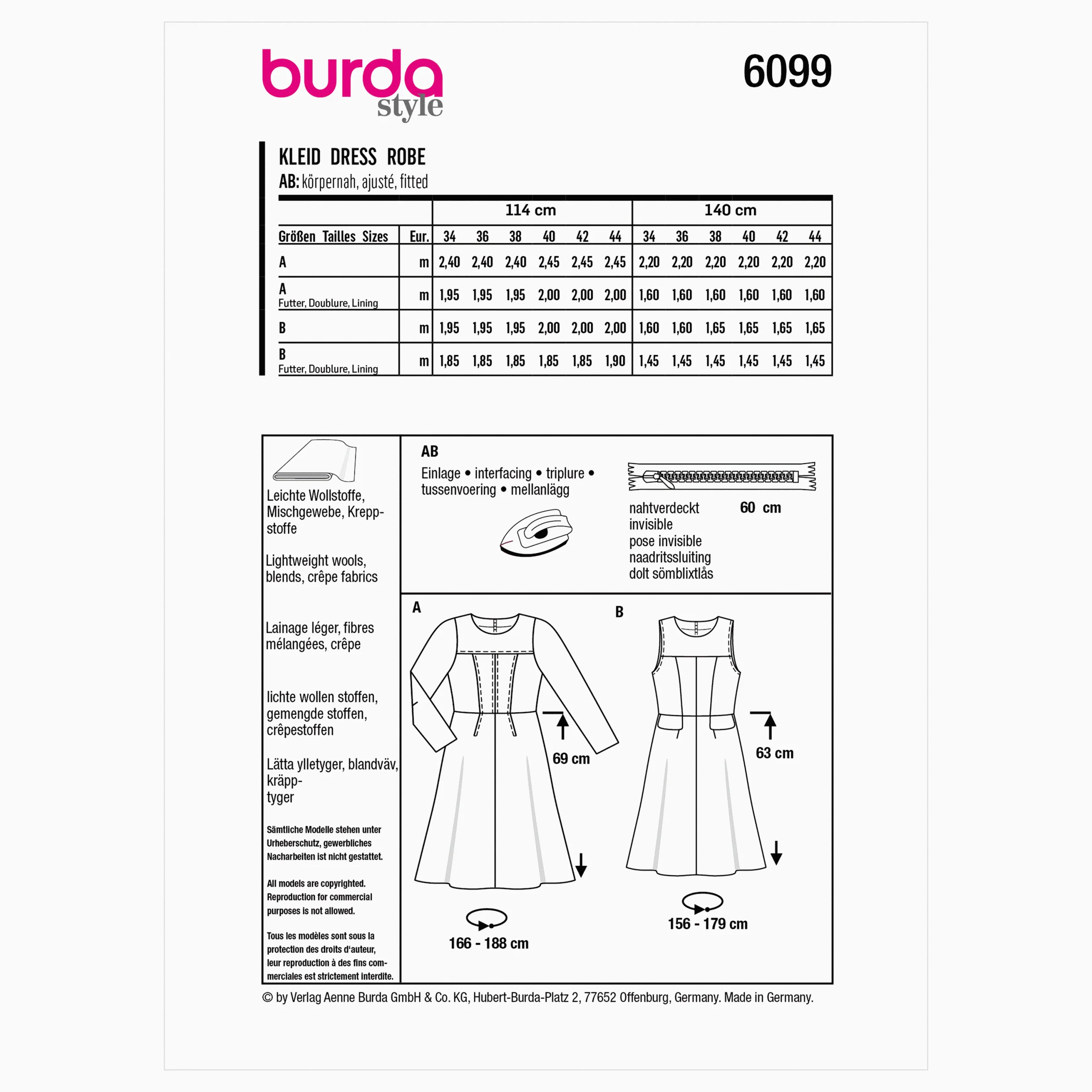 Burda Dress 6099 - Image 5