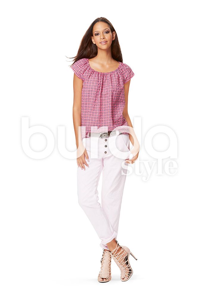 Burda Dress and Blouses 6684 - Image 3